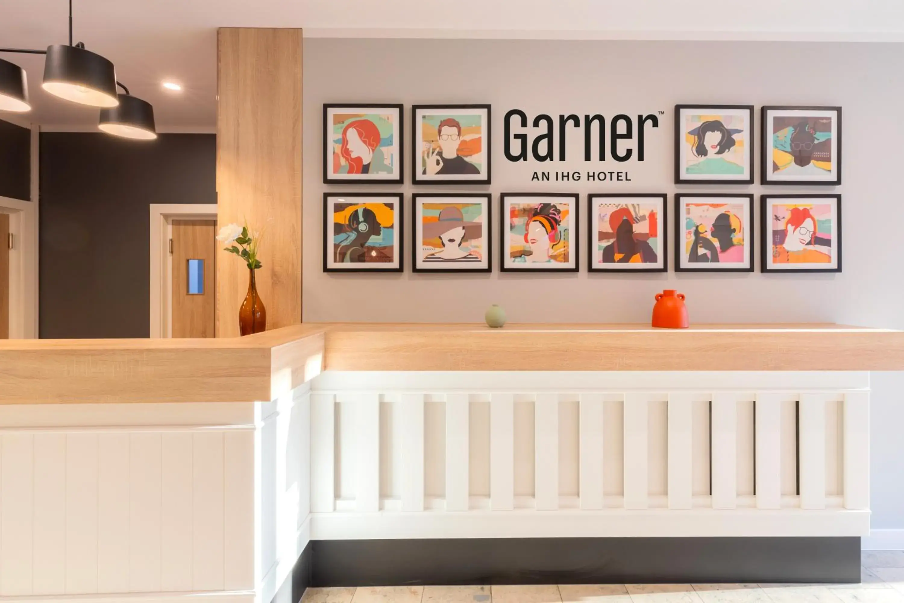 Lobby or reception in Garner Hotel Mannheim City by IHG Lobby or reception in Garner Hotel Mannheim City by IHG