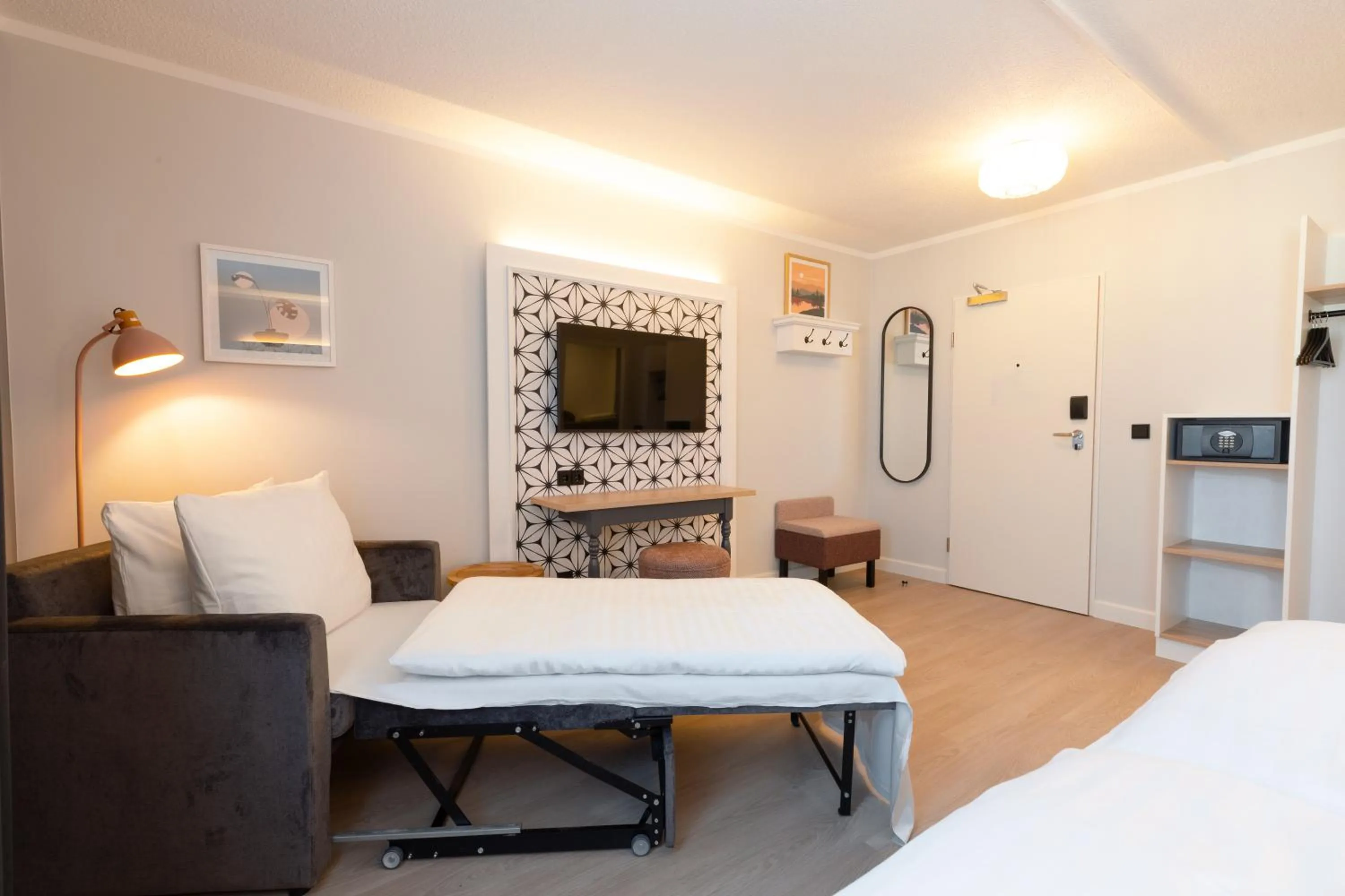 Bed in Garner Hotel Mannheim City by IHG