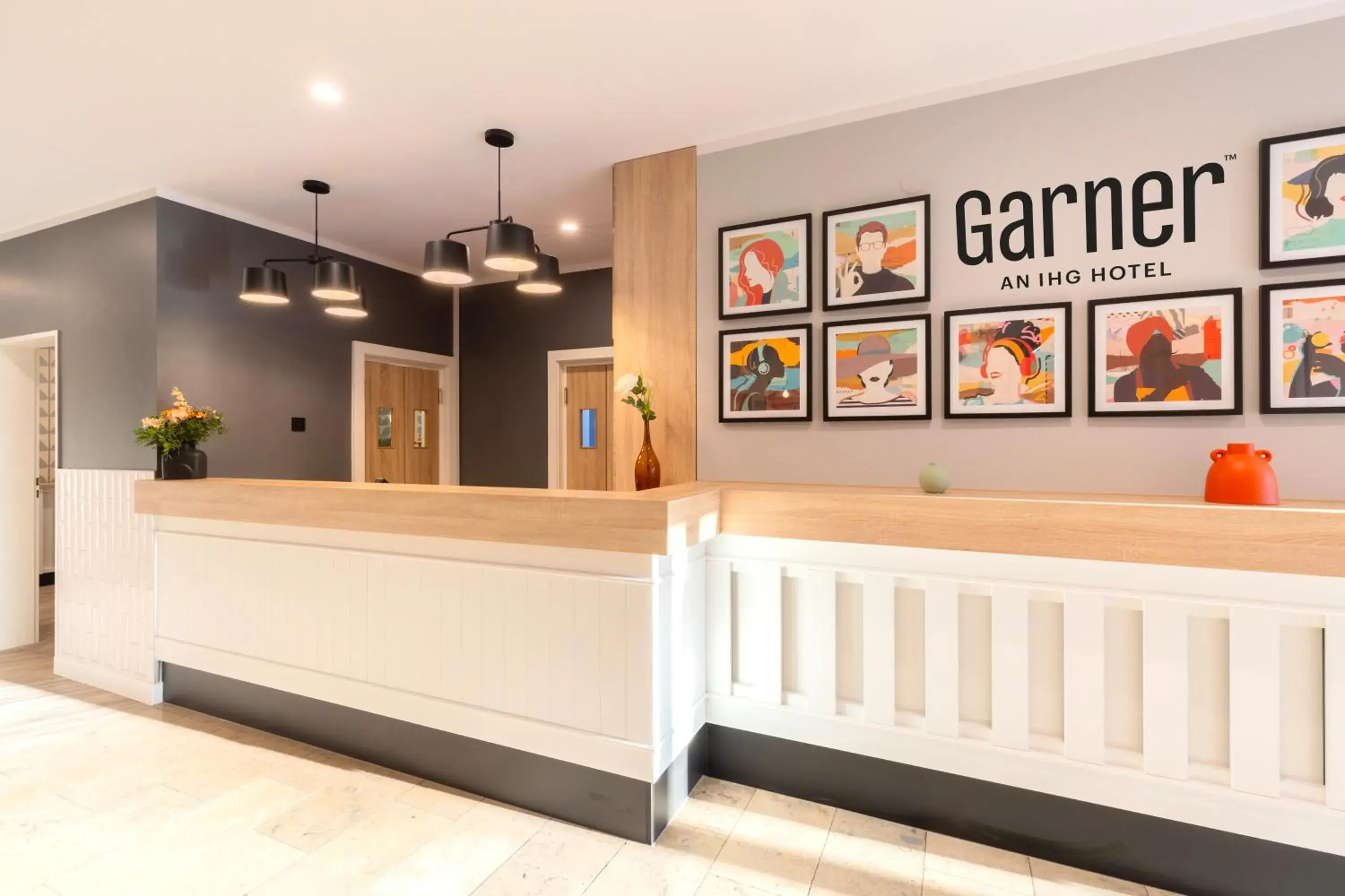 Lobby or reception in Garner Hotel Mannheim City by IHG Lobby or reception in Garner Hotel Mannheim City by IHG