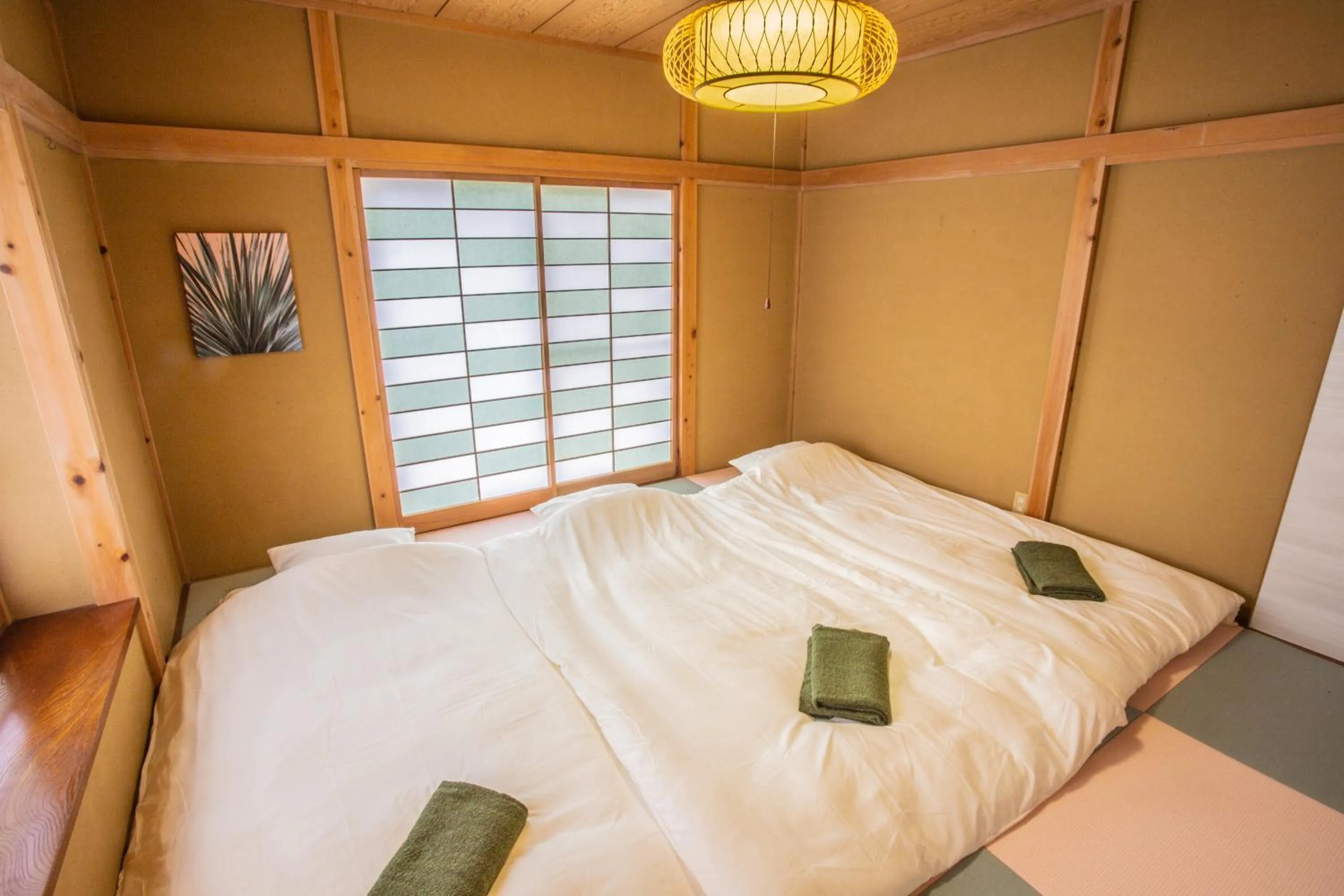 Bed in VILLENT Izukogen Oomuroyama