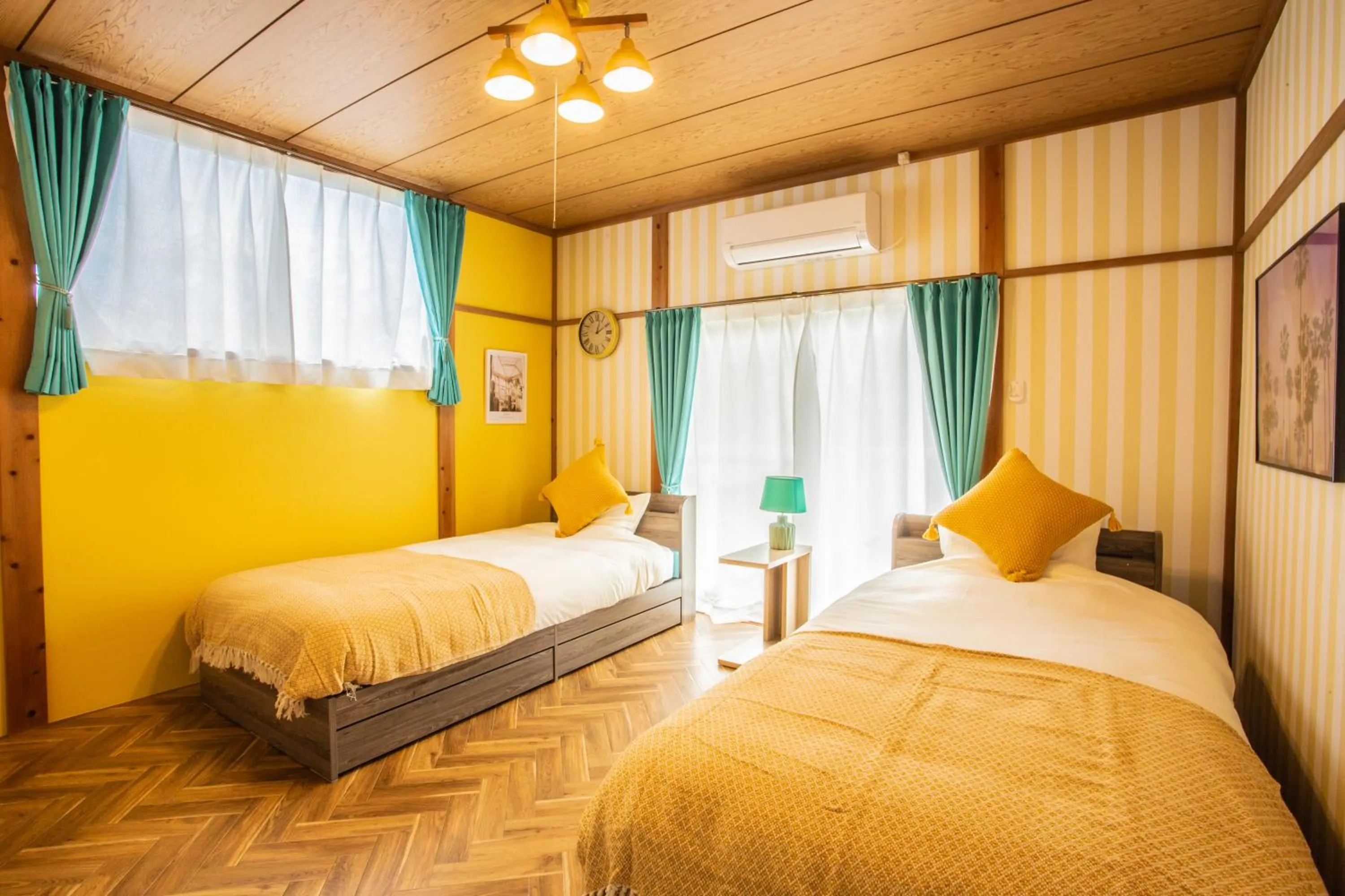 Bed in VILLENT Izukogen Oomuroyama