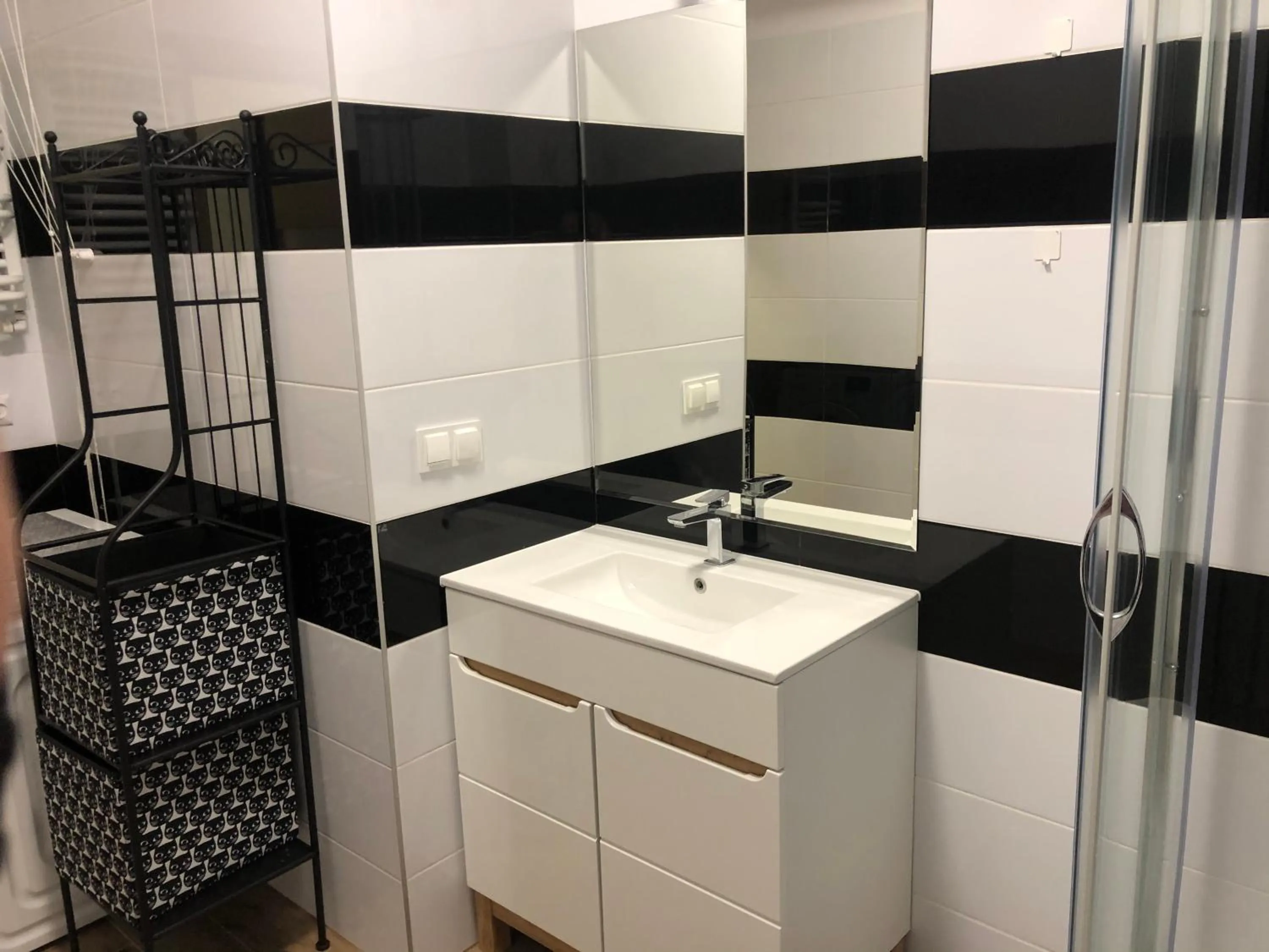 Shower in A&B Willa Klaudyny