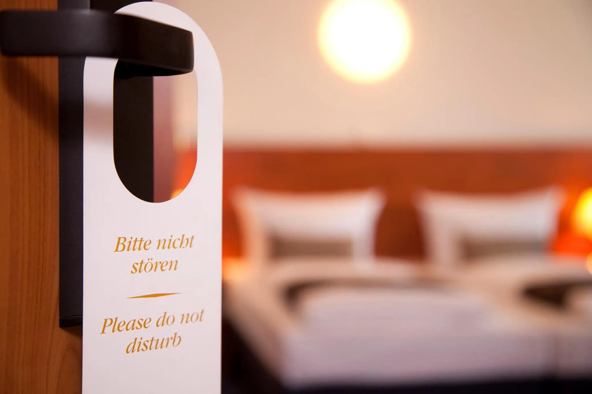 Decorative detail, Bed in Hotel Atrium Charlottenburg