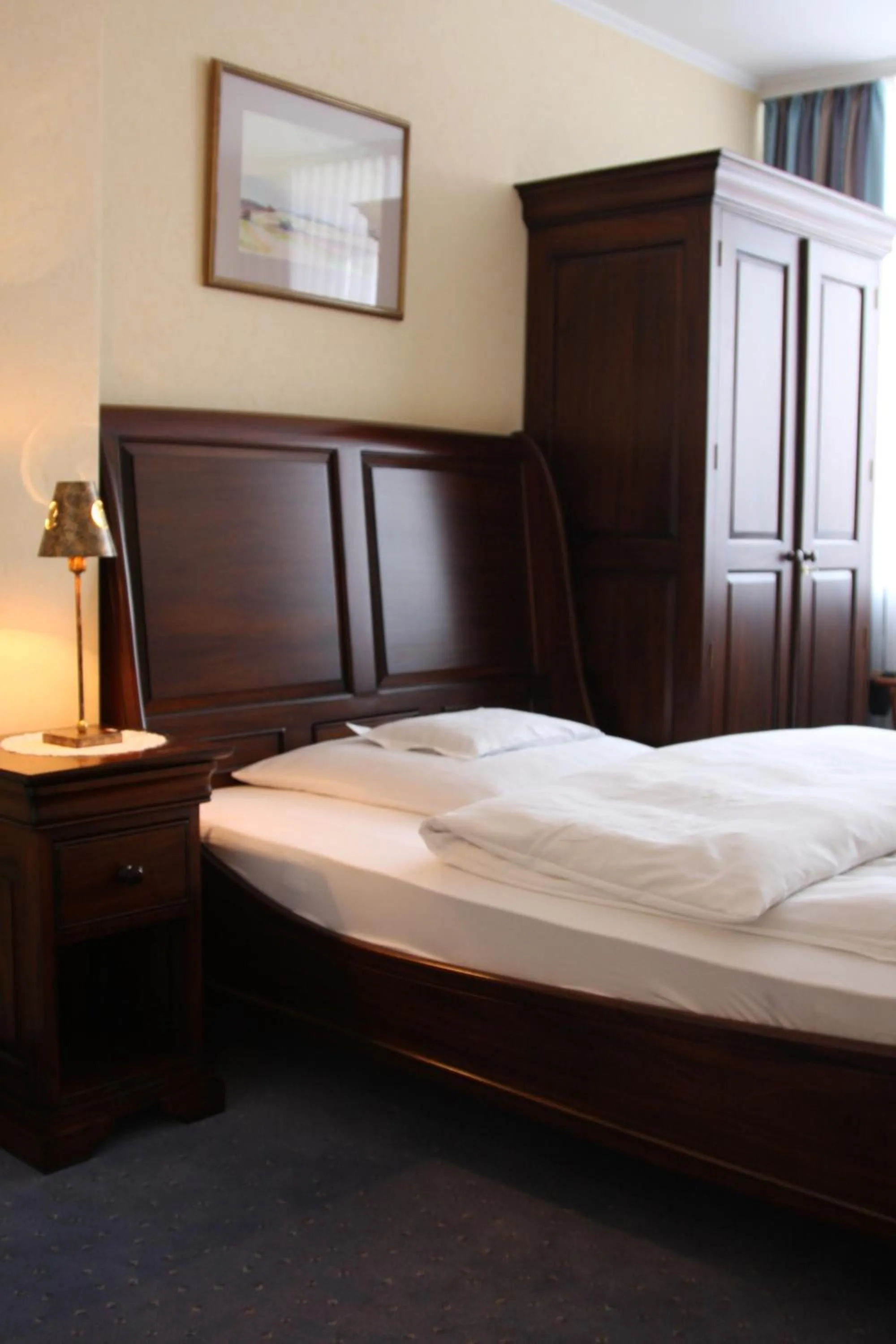 Bed in Hotel Seelust