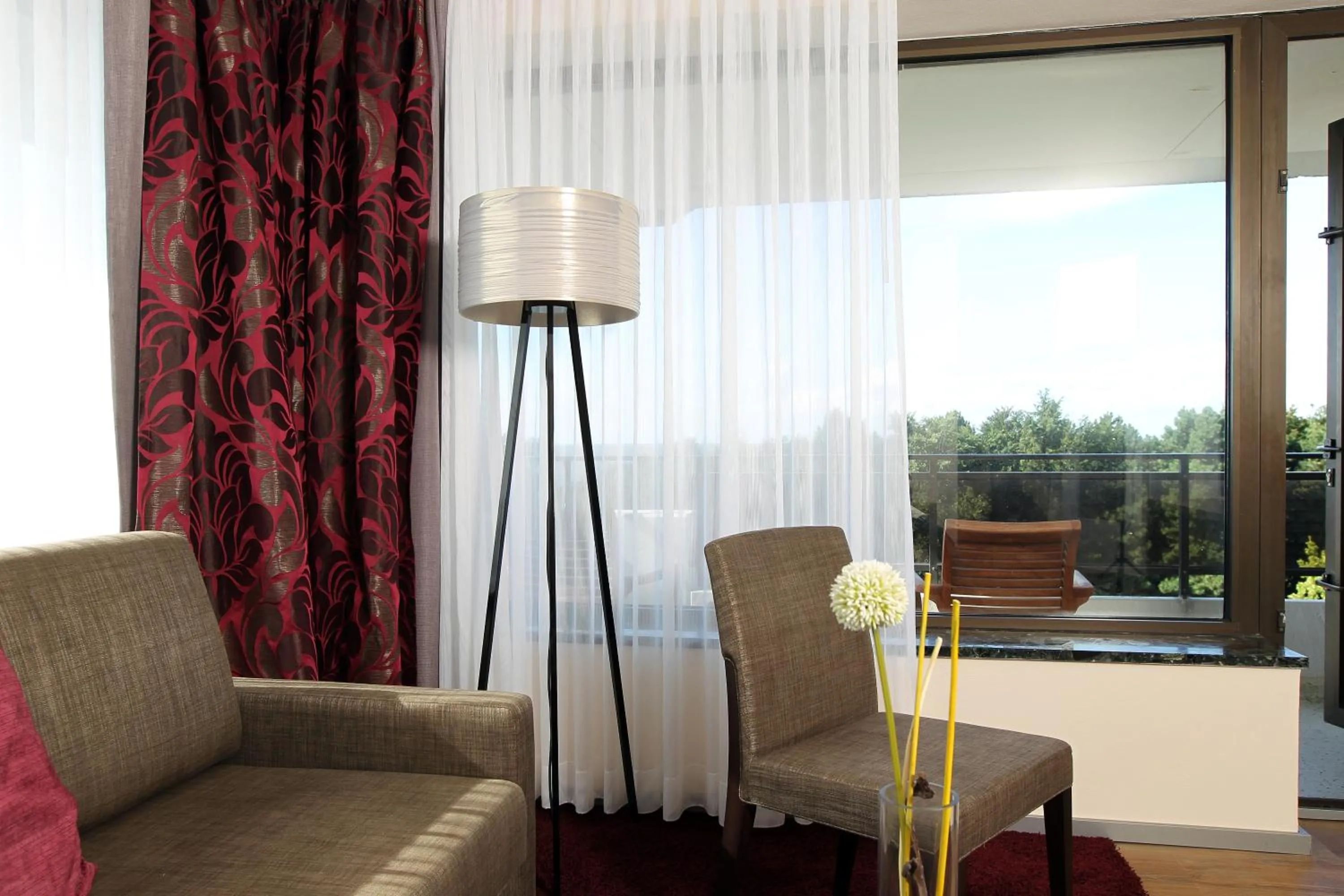 Seating area in Hotel Seelust