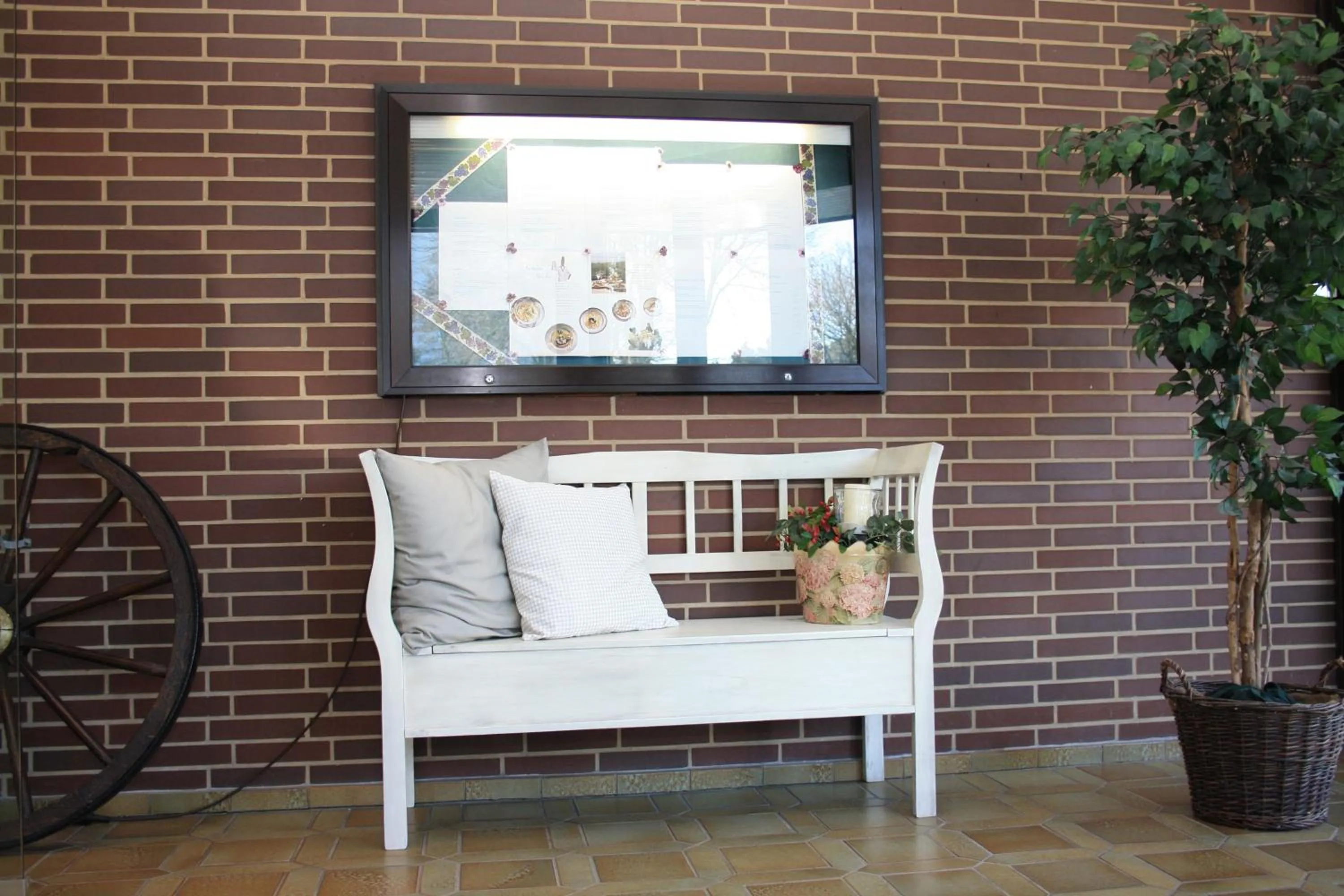 Decorative detail in Hotel Seelust