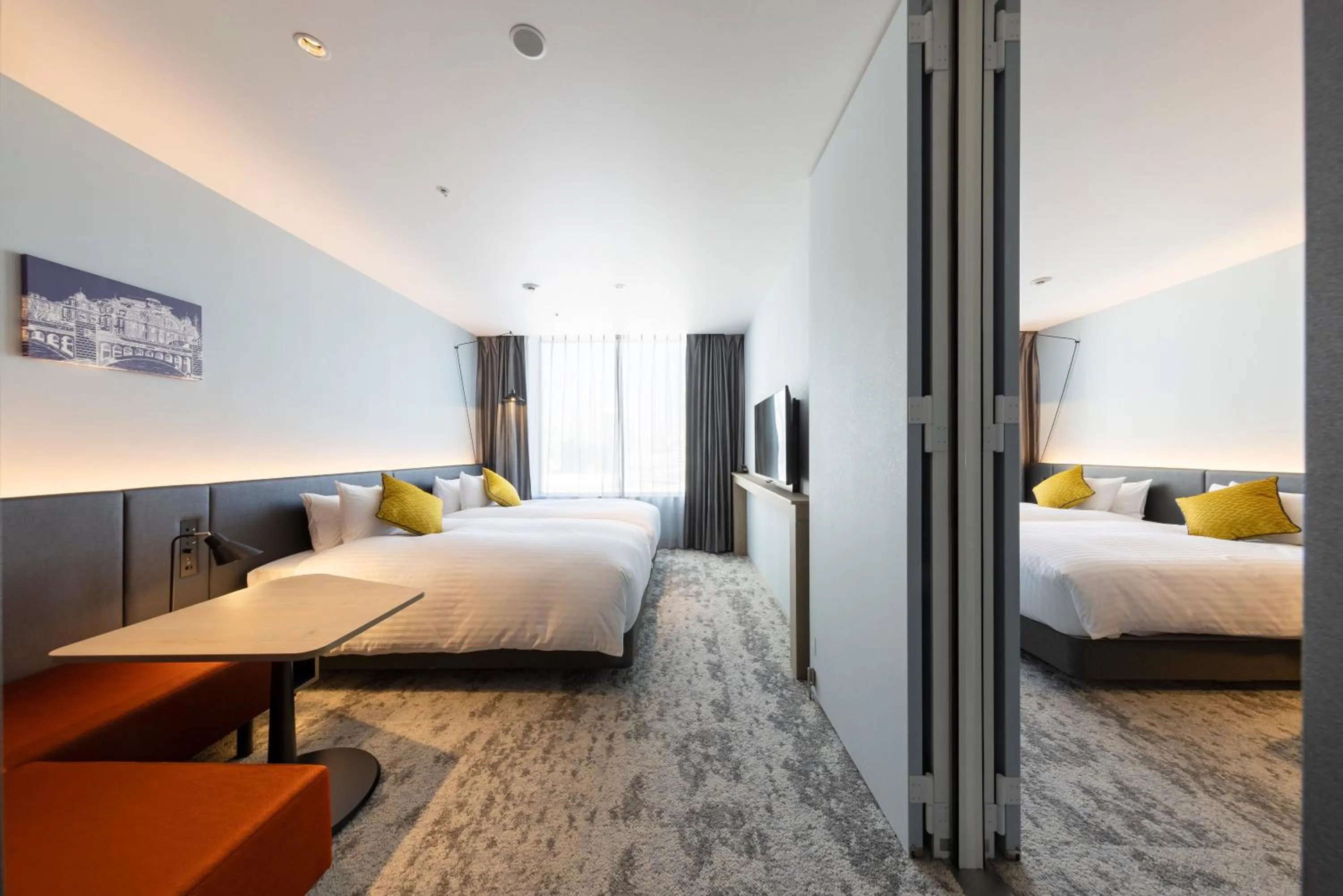 Photo of the whole room, Bed in Hotel Intergate Osaka Umeda