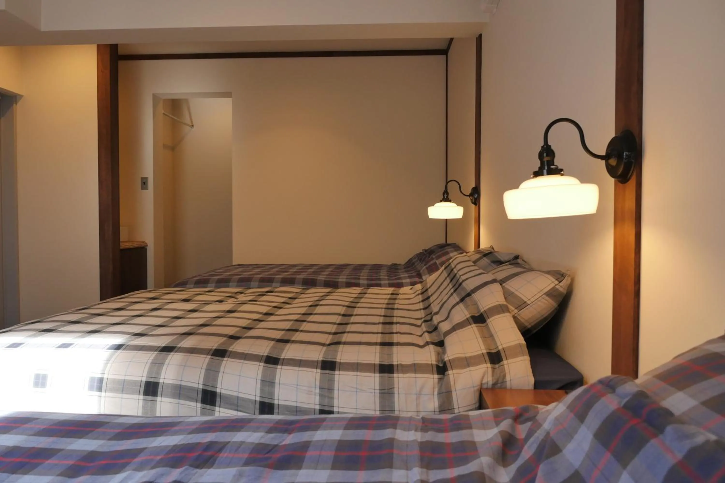 Bedroom, Bed in Hotel S-Presso Ebisu