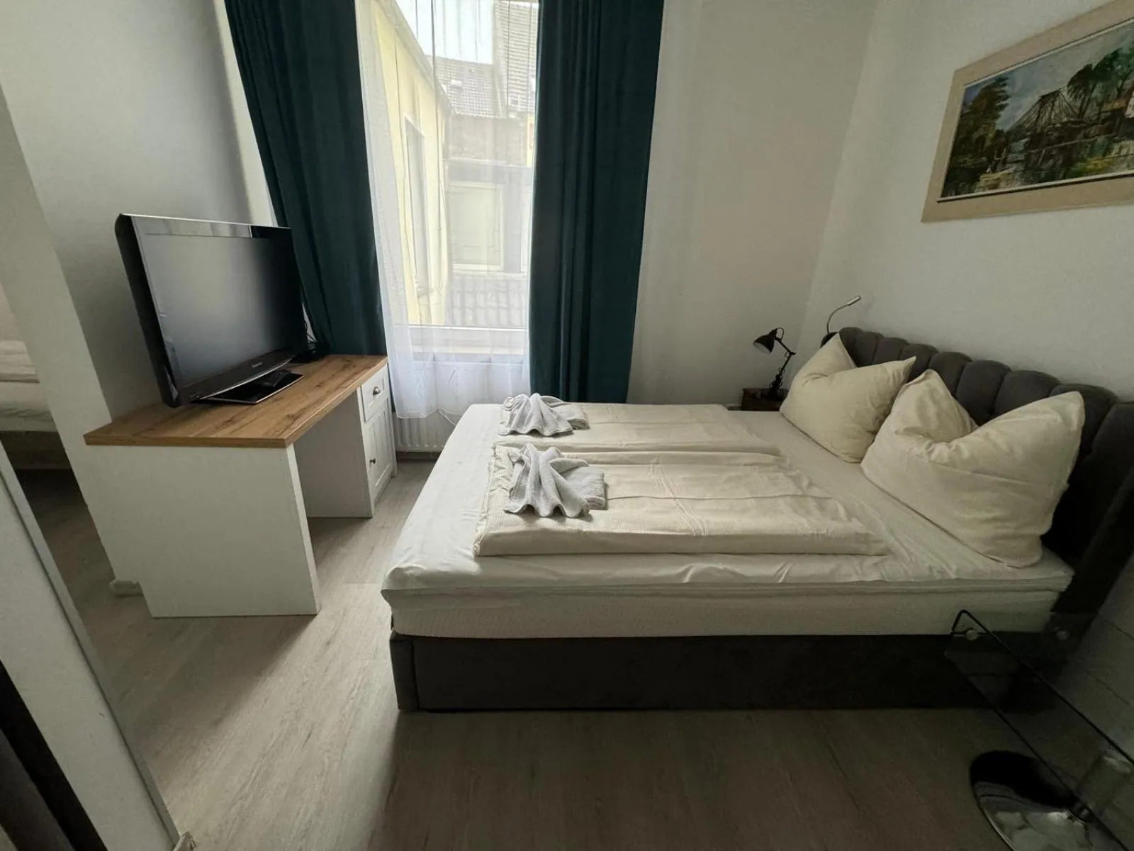 Bed in Hotel Drei Kronen