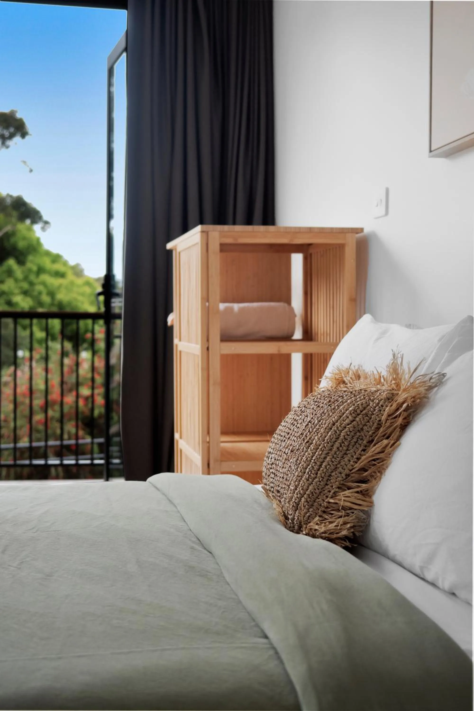 Bed in The Beach Rooms