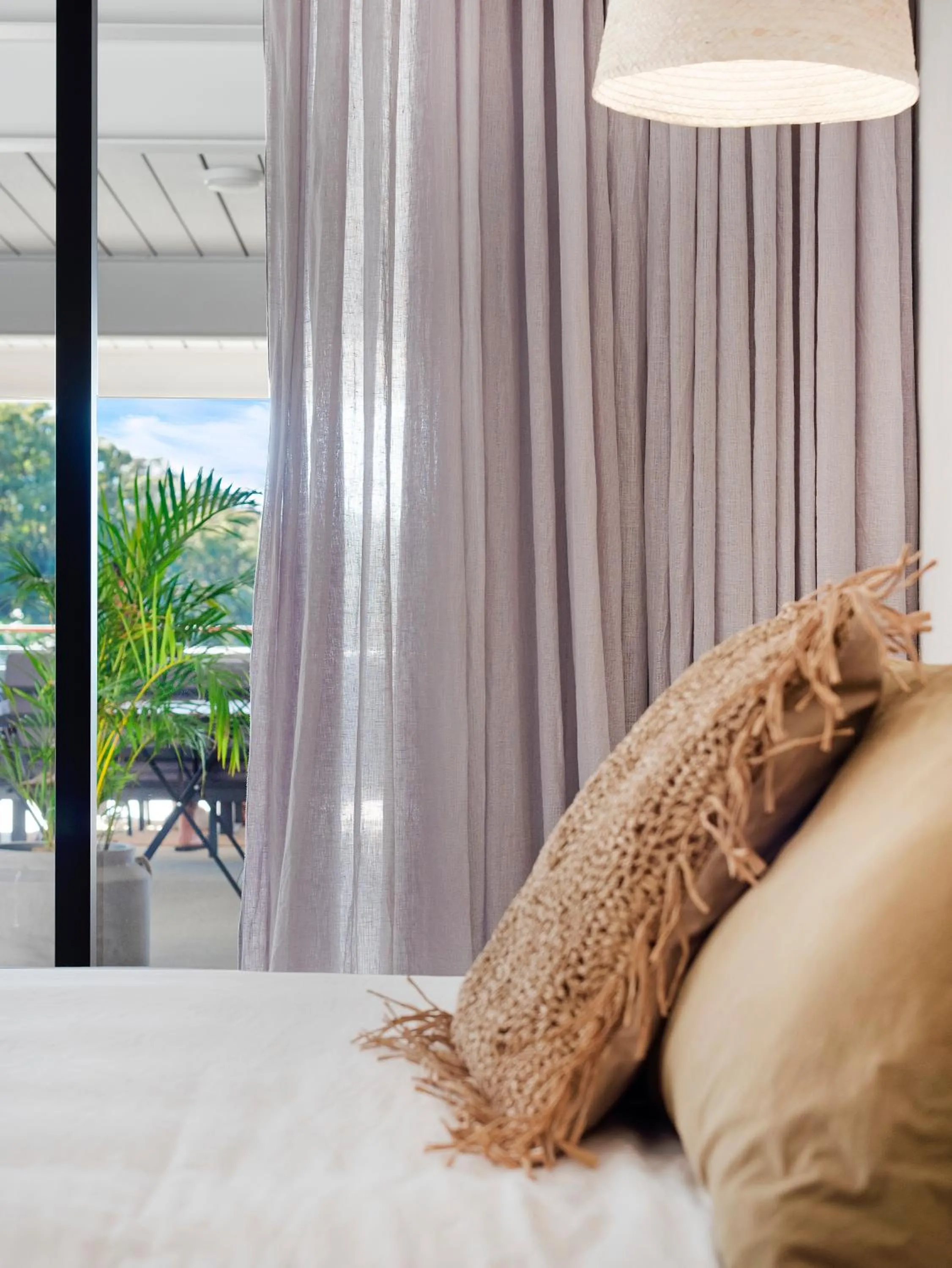 Bed in The Beach Rooms