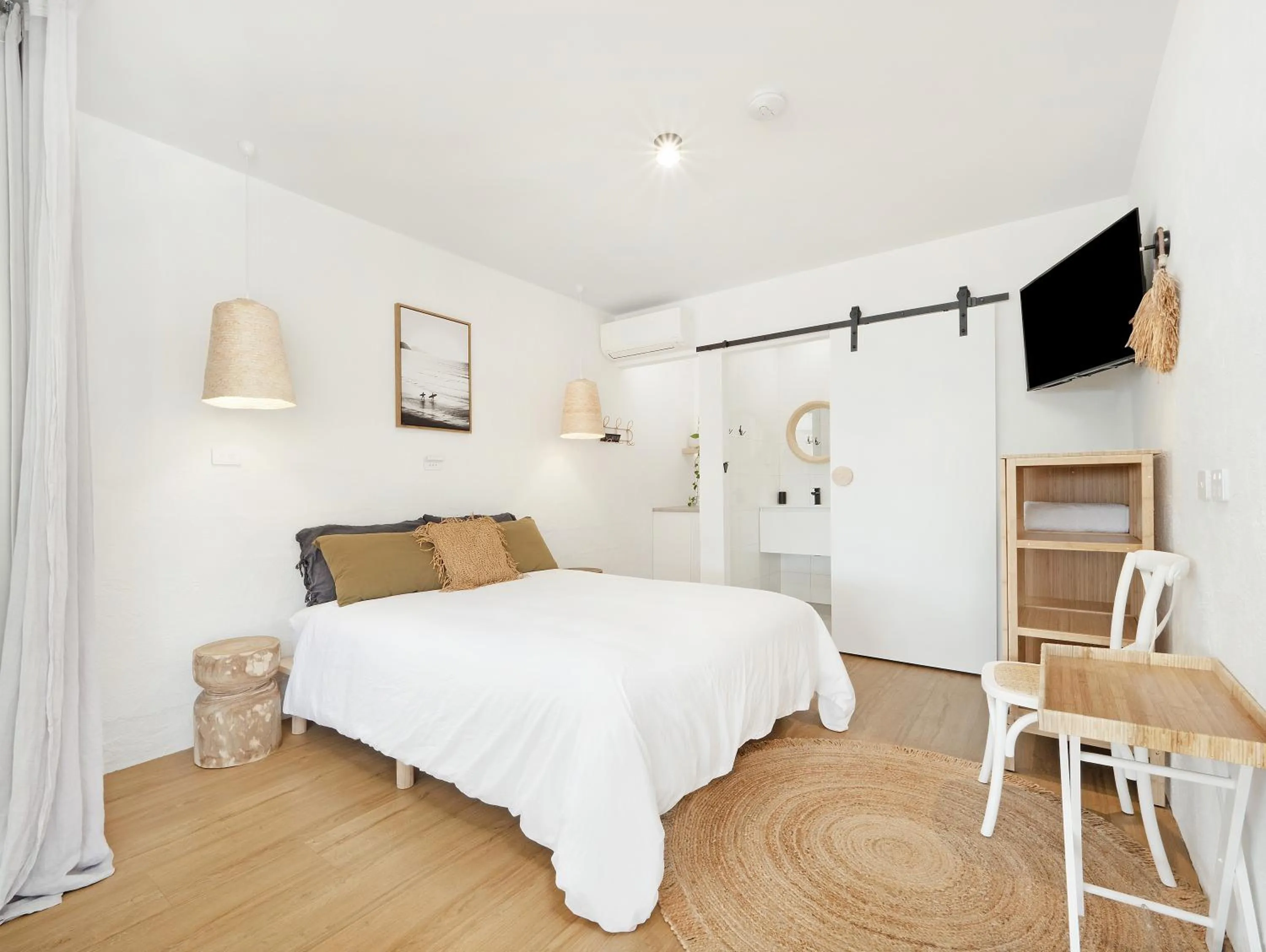 Bed in The Beach Rooms