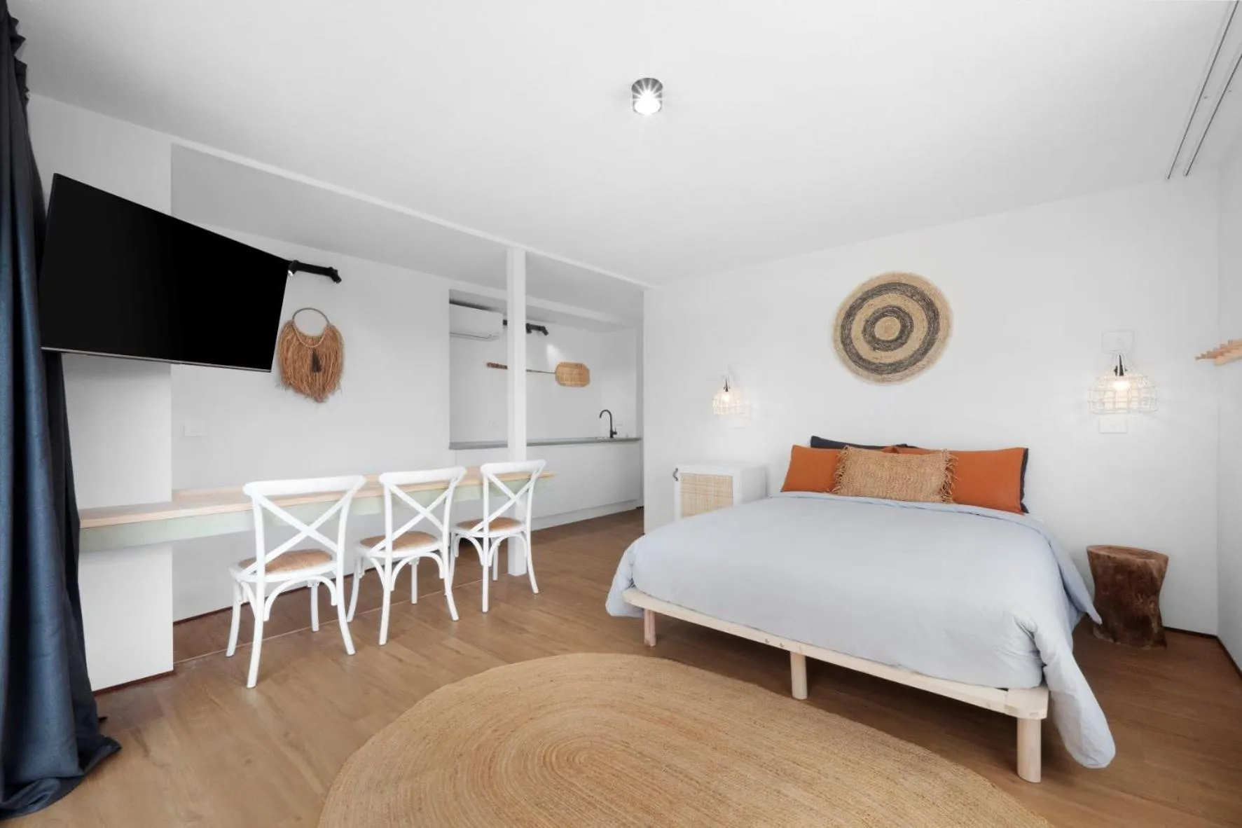 Bed in The Beach Rooms