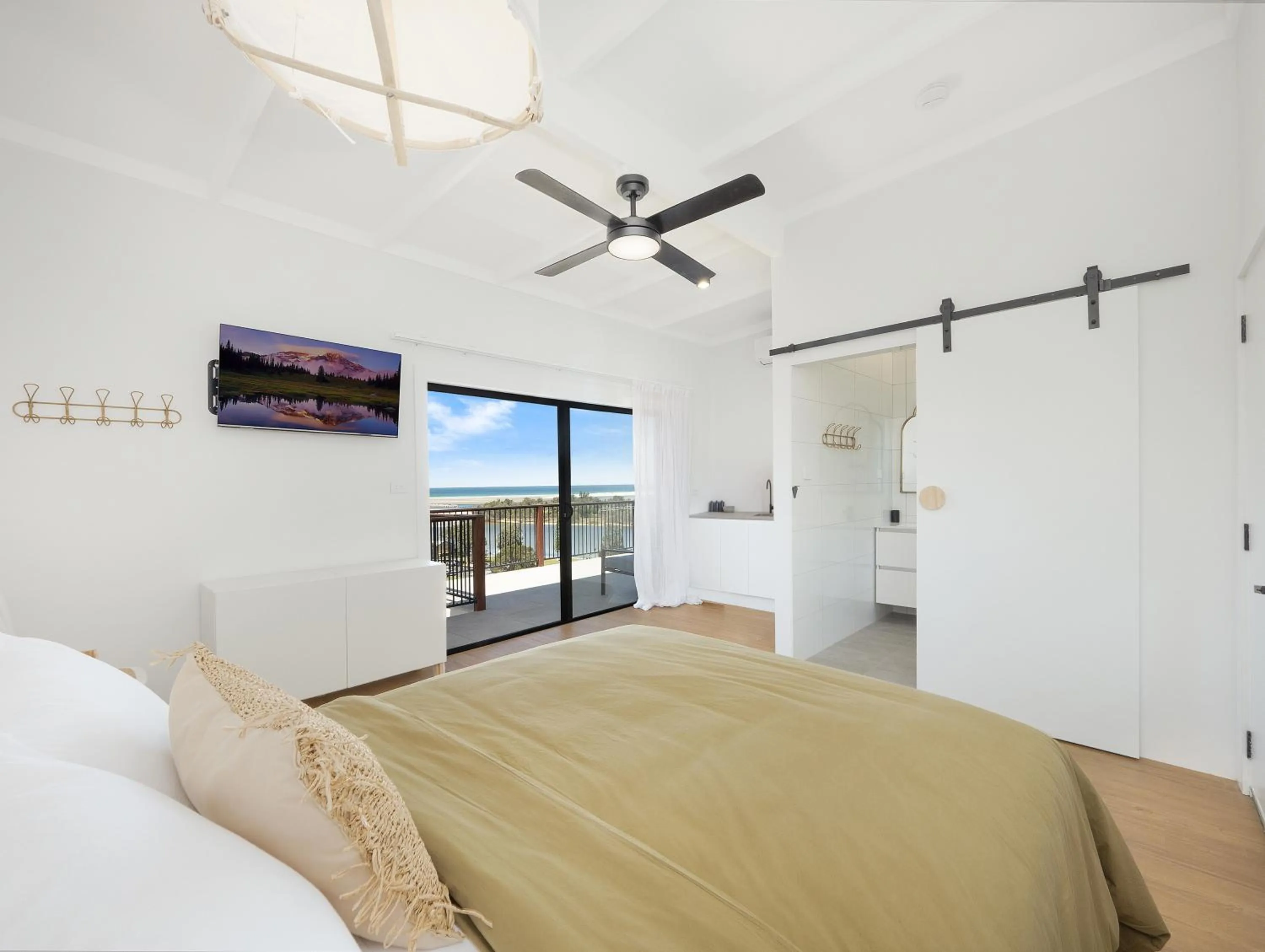 Bed in The Beach Rooms