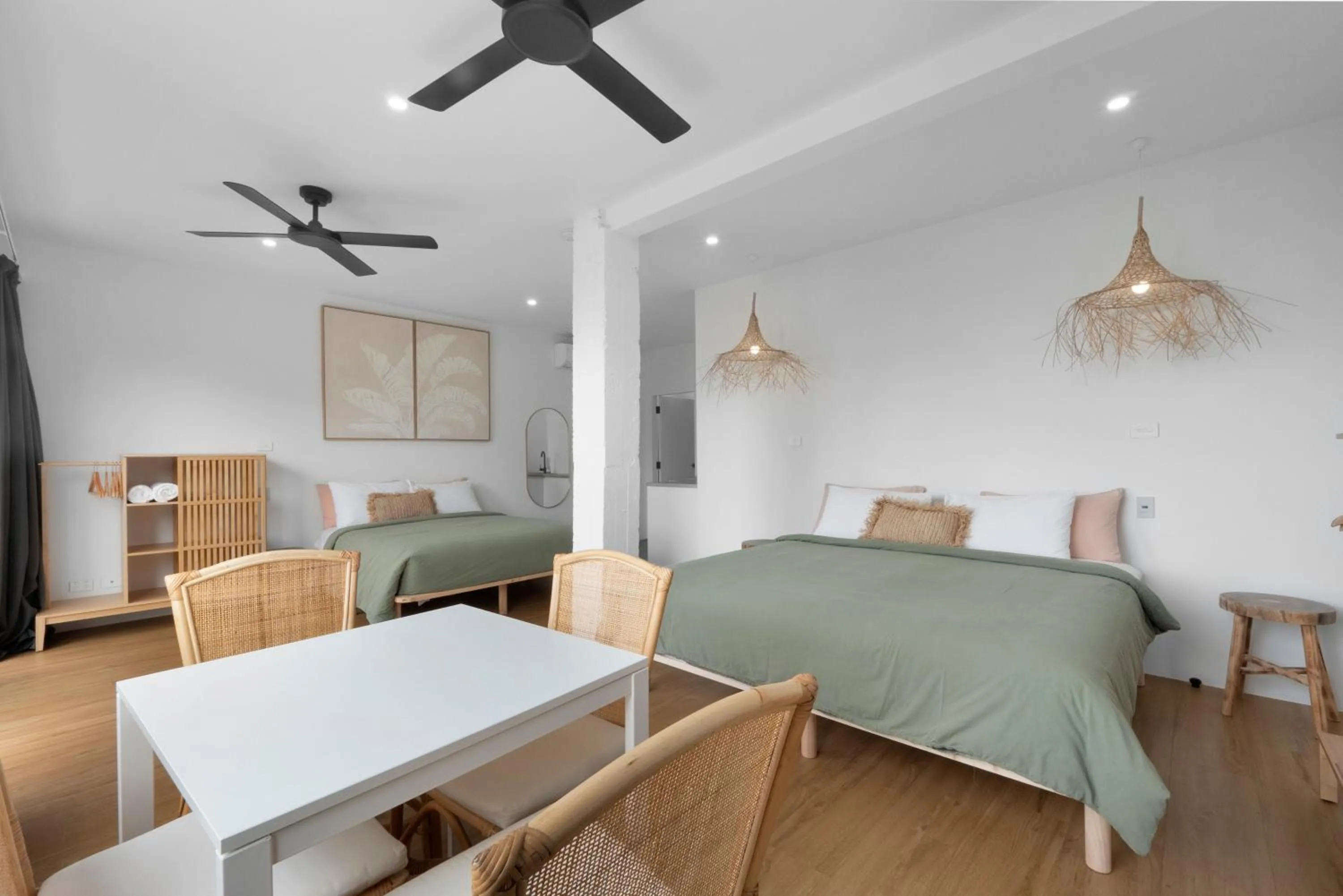 Bed in The Beach Rooms