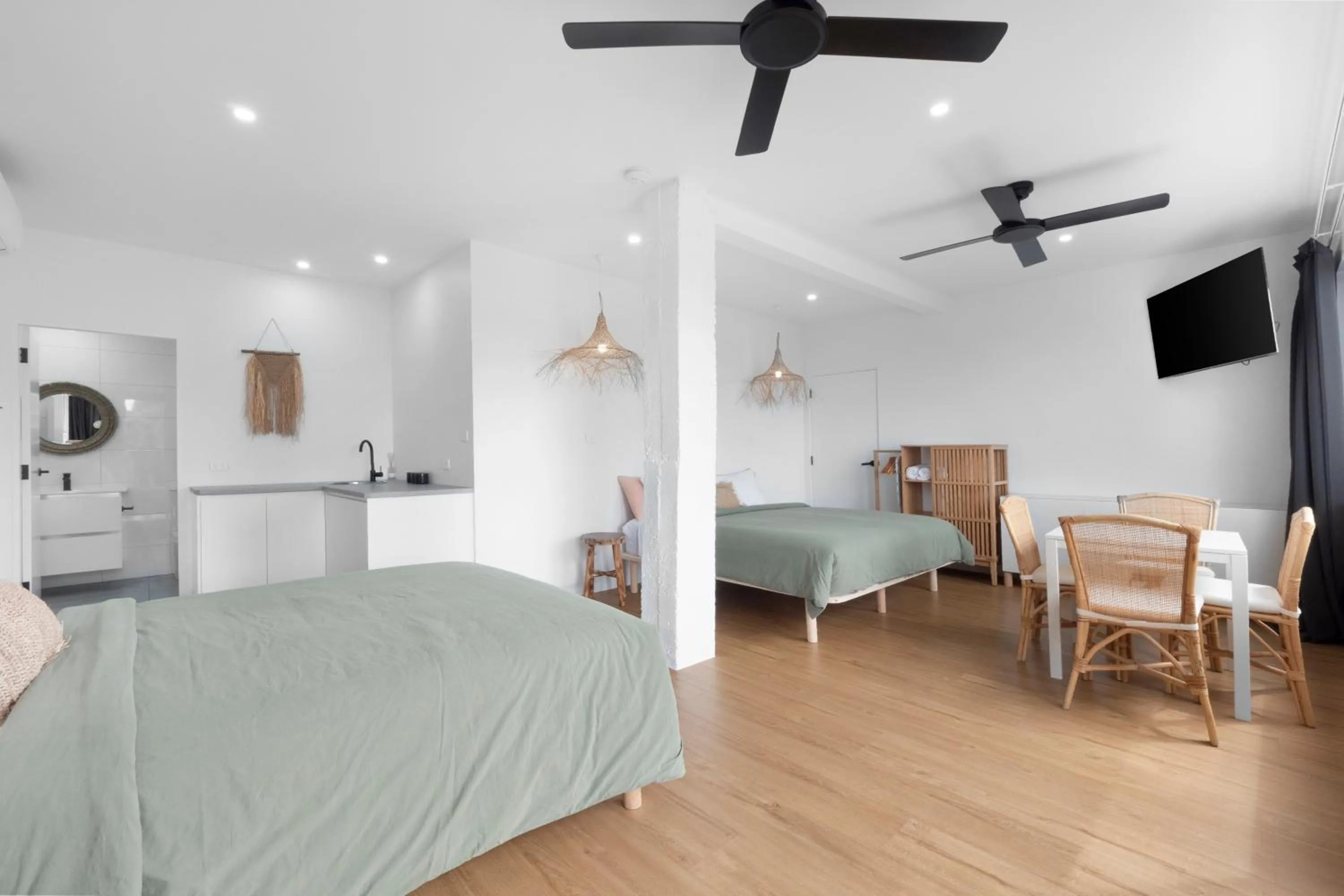 Bed in The Beach Rooms