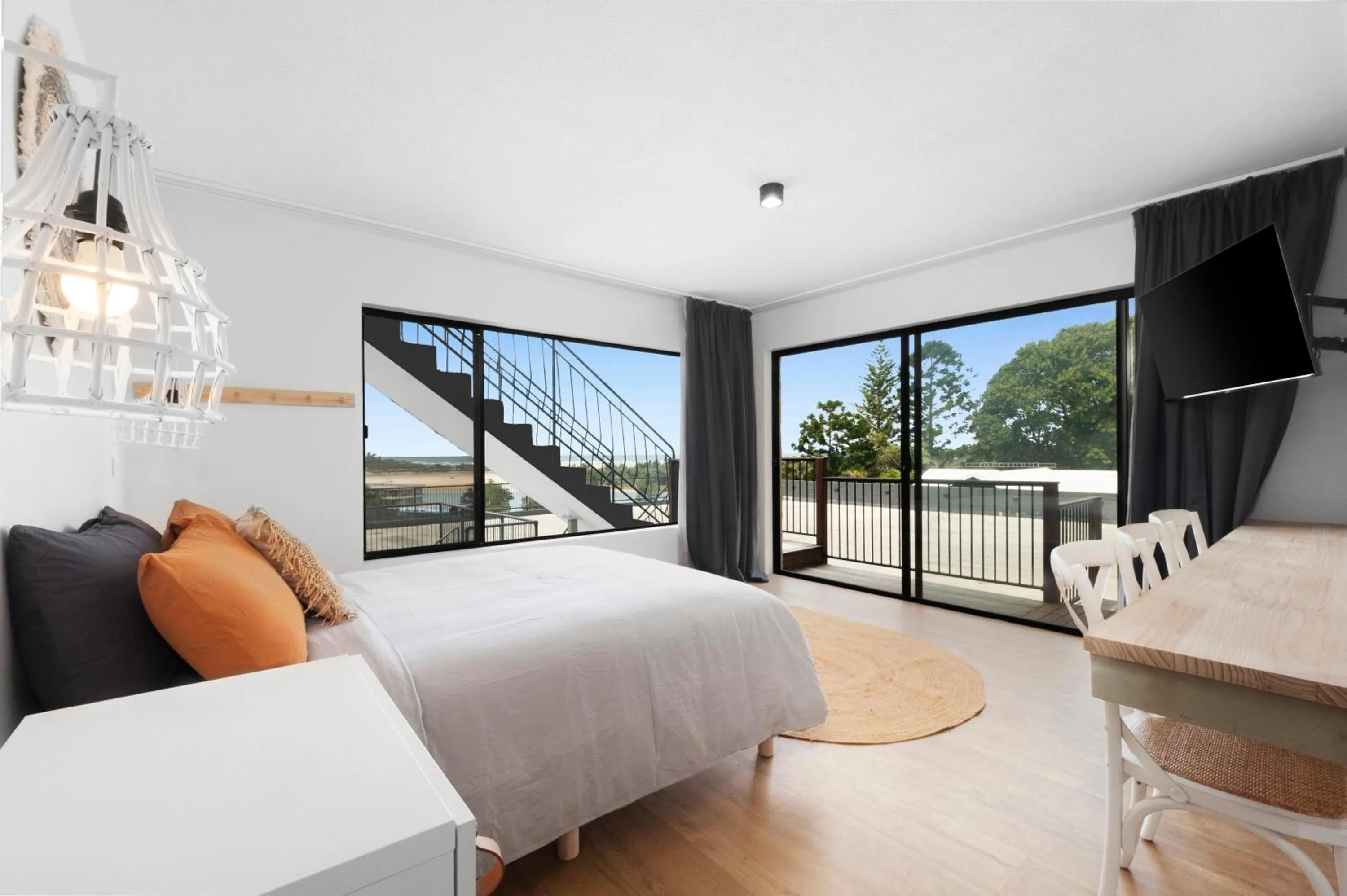 Bed in The Beach Rooms