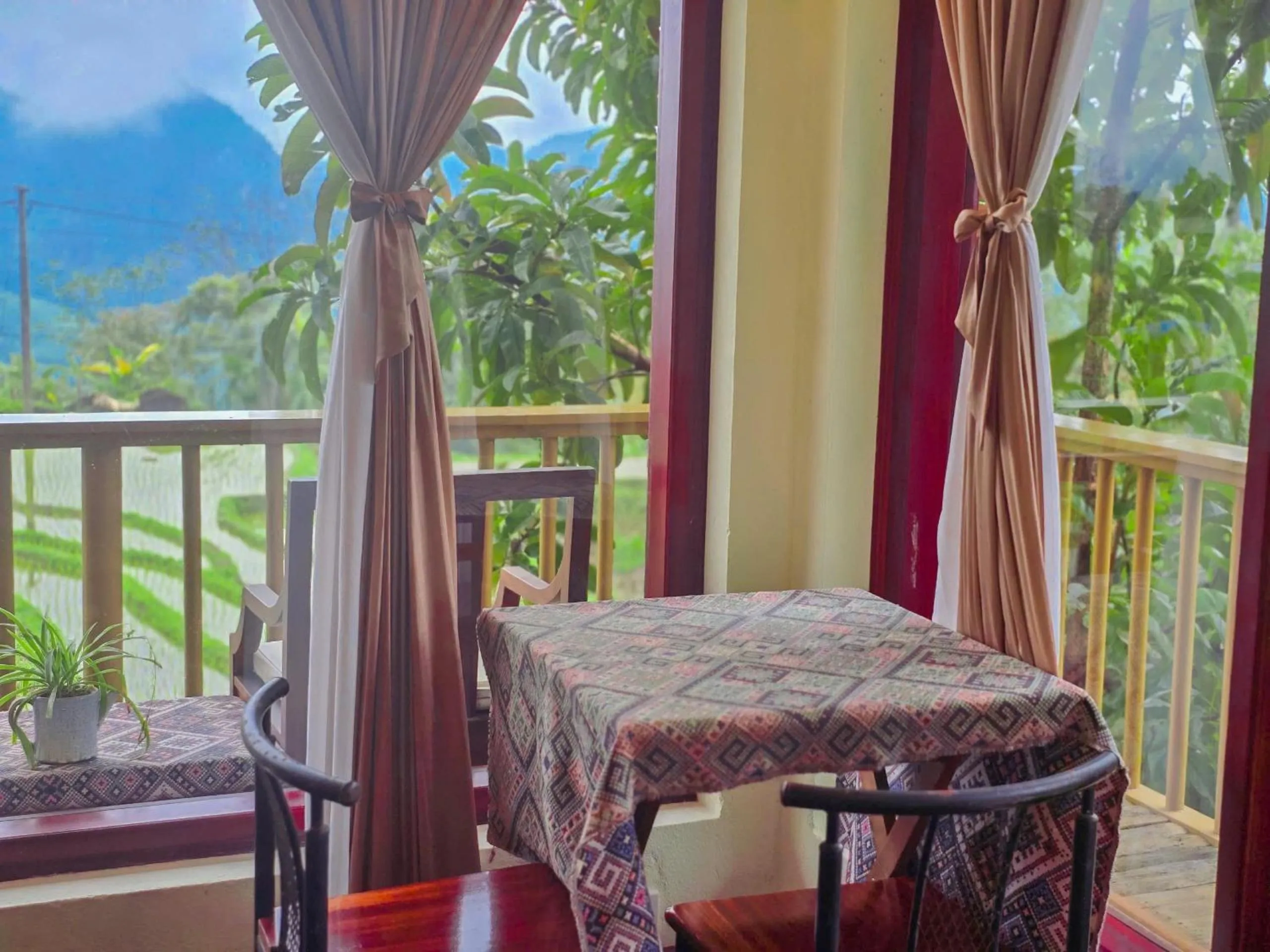 View (from property/room) in Pu Luong Jungle Lodge