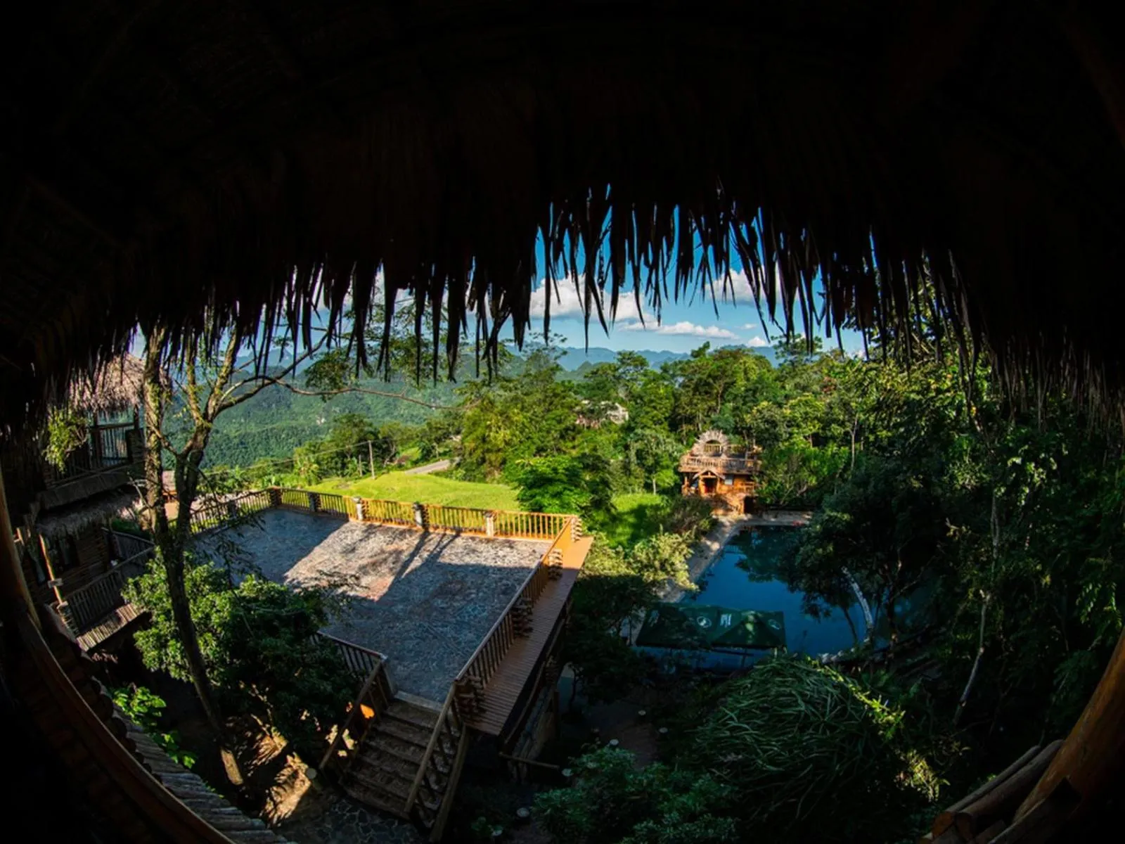 View (from property/room) in Pu Luong Jungle Lodge
