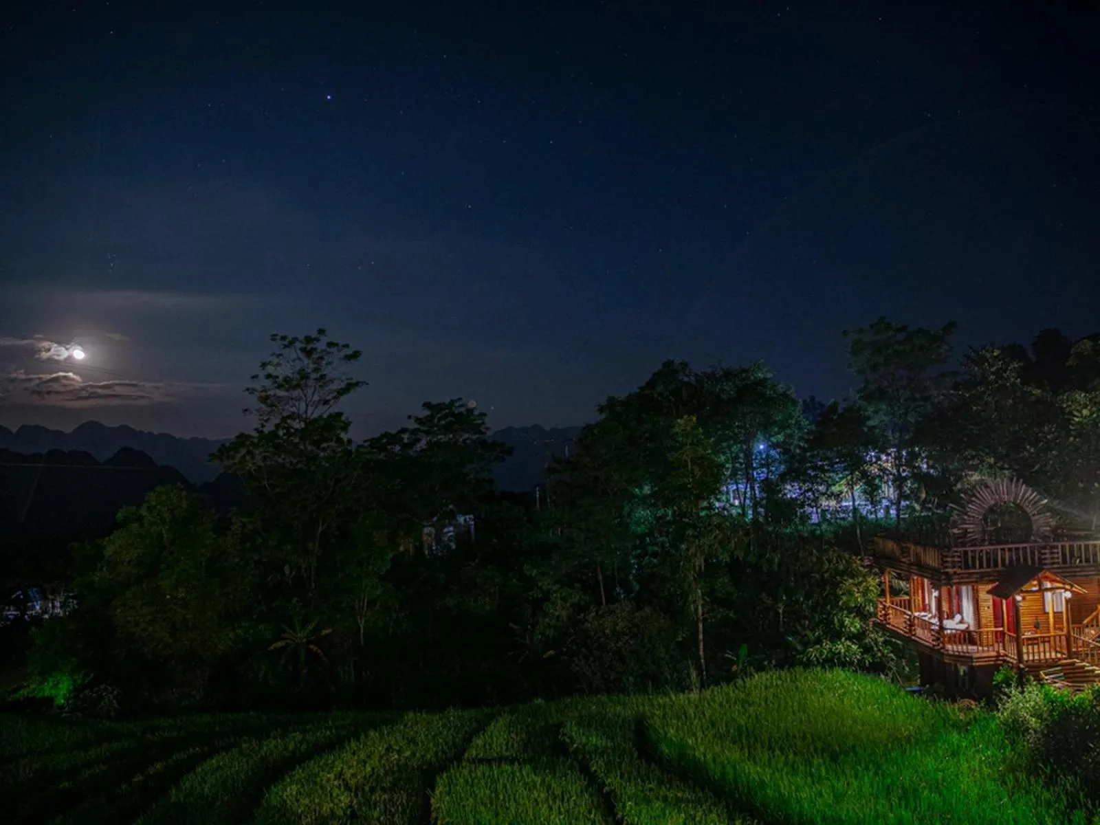 View (from property/room) in Pu Luong Jungle Lodge