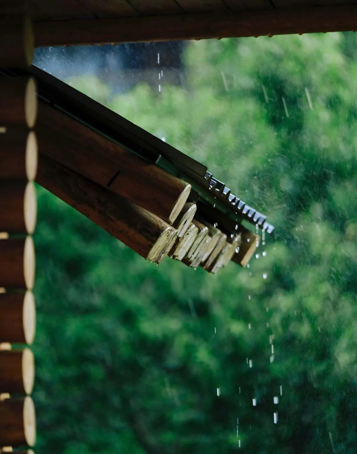 Balcony/Terrace in Pu Luong Jungle Lodge