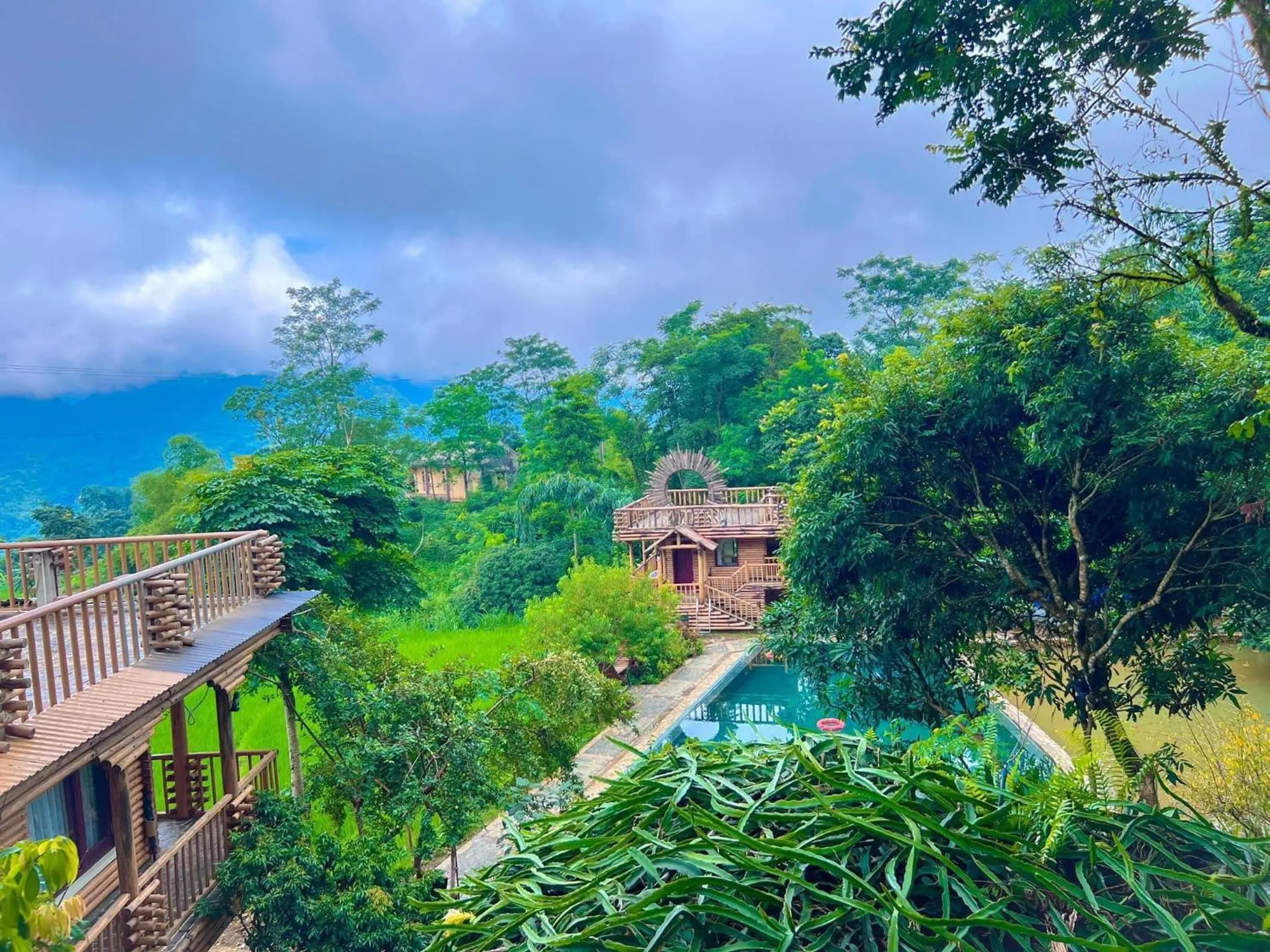 View (from property/room) in Pu Luong Jungle Lodge