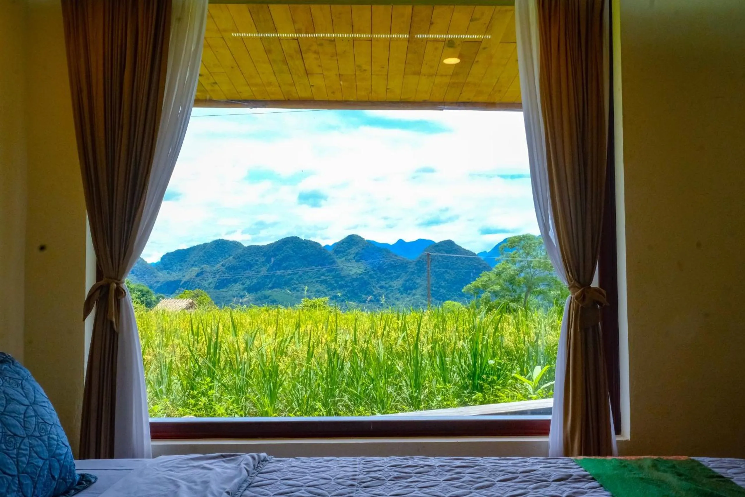 View (from property/room) in Pu Luong Jungle Lodge