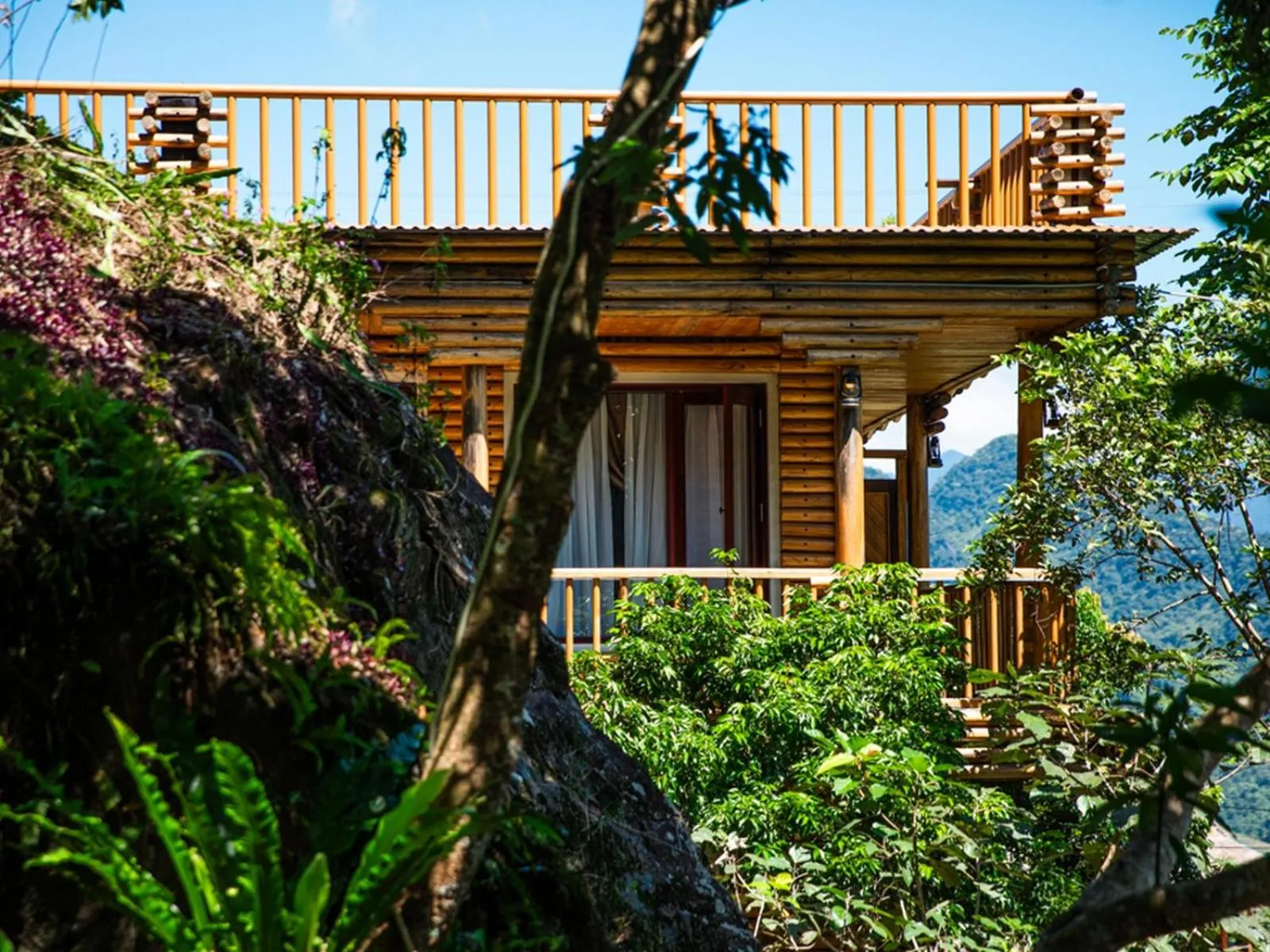 Property building in Pu Luong Jungle Lodge