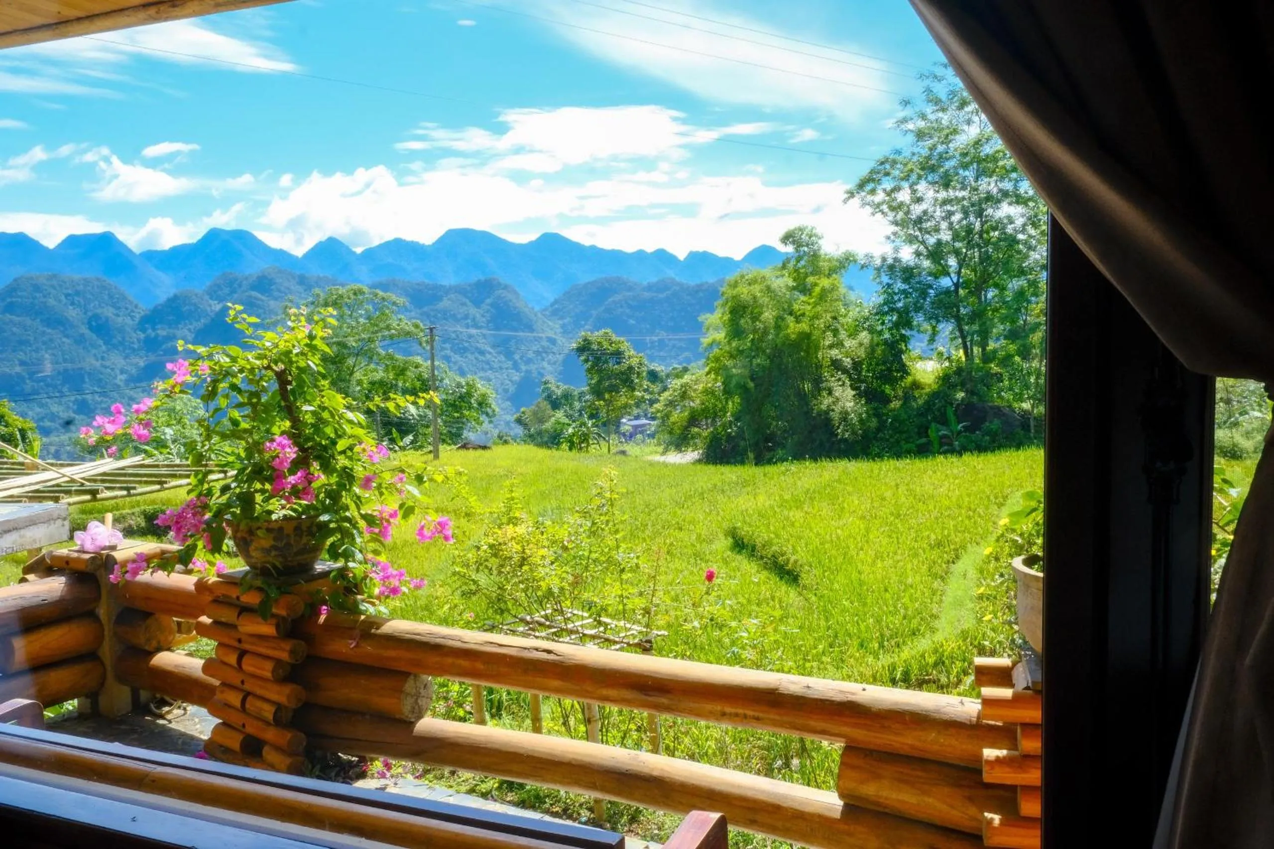 View (from property/room) in Pu Luong Jungle Lodge