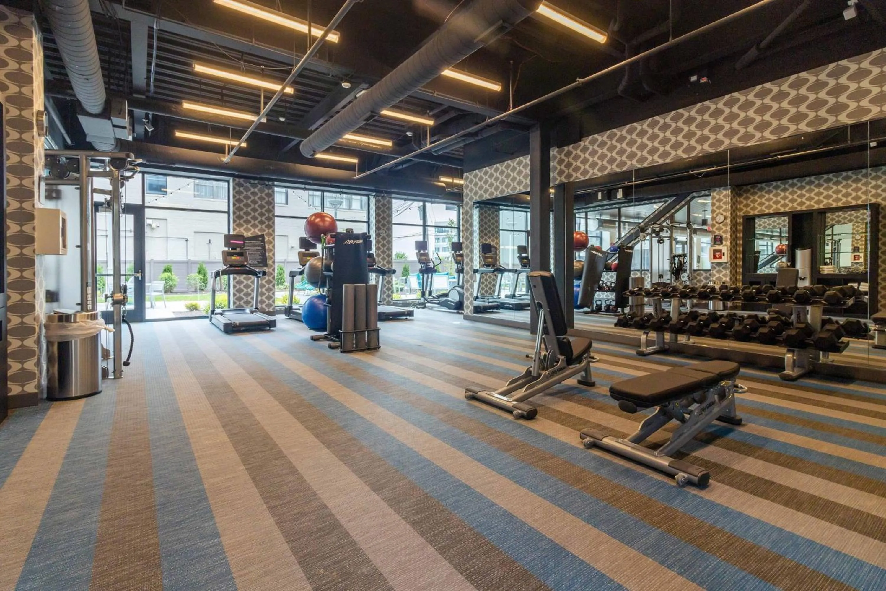 Fitness centre/facilities in Aloft St. Louis Cortex