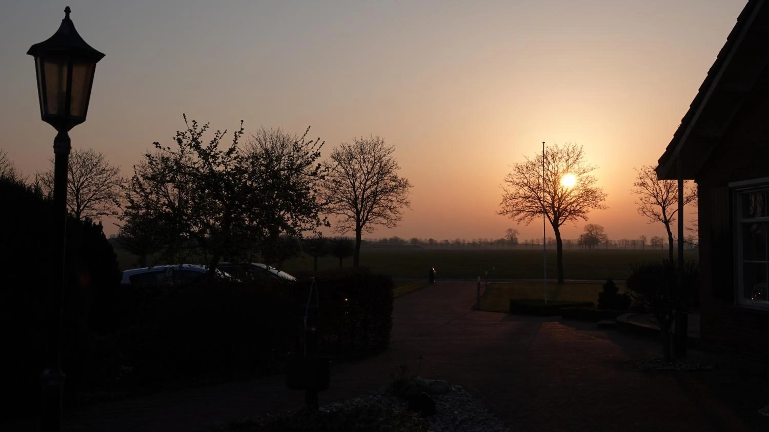 Sunrise in B&B Bij Bronckhorst