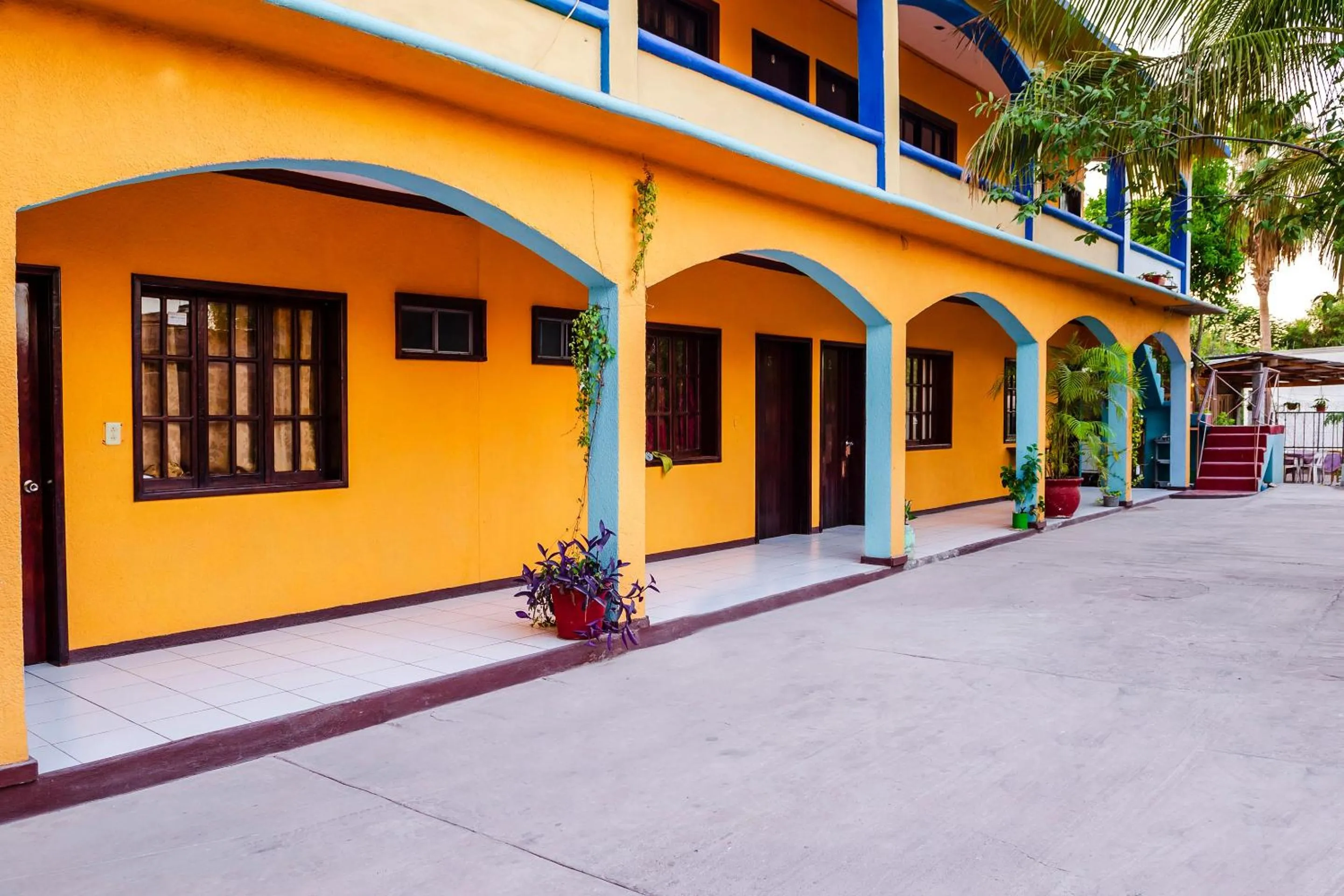 Garden in OYO Hotel Miramar, Loreto