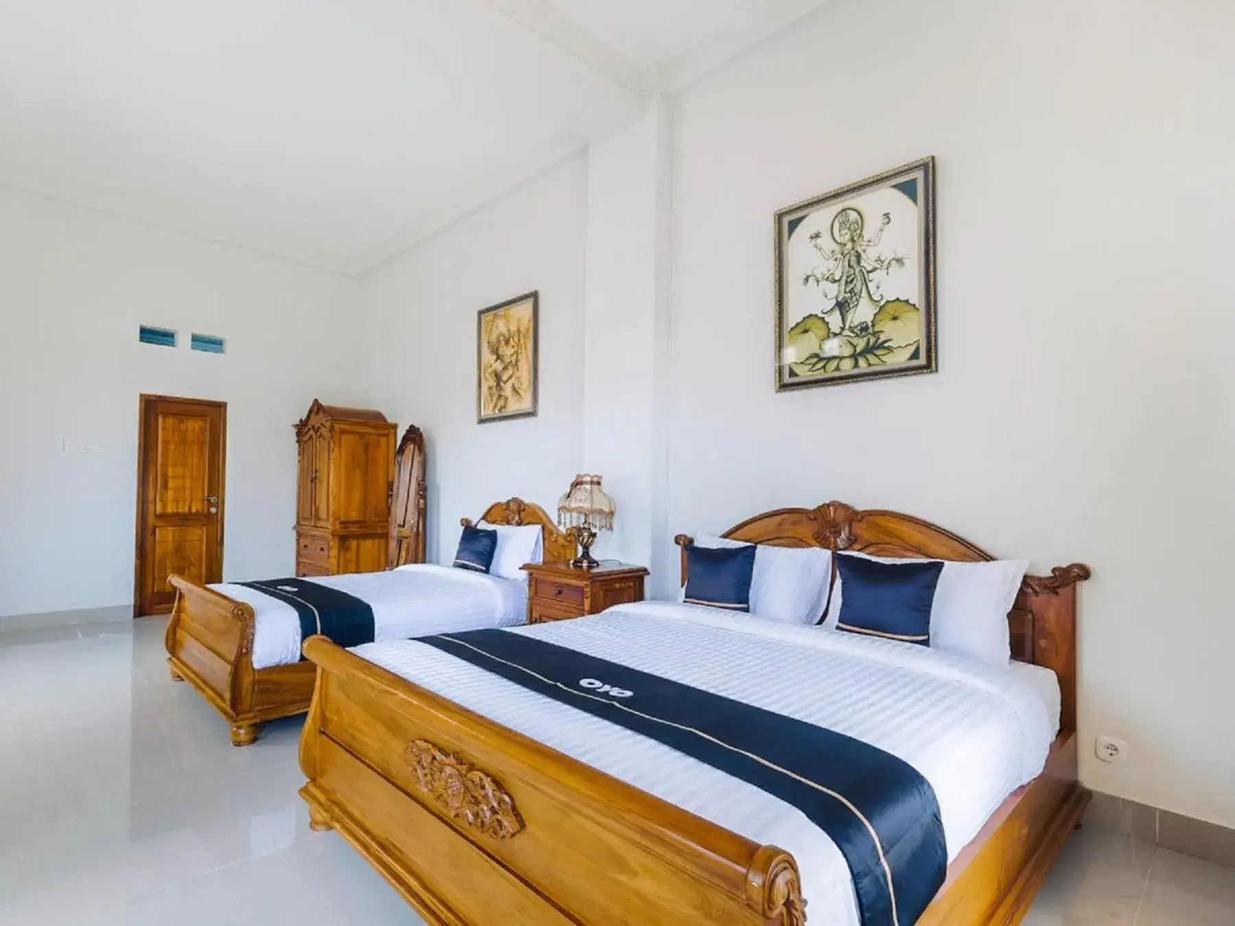 Bedroom, Bed in Collection O 3468 Ndalem Gusti Ayu Bedroom, Bed in Collection O 3468 Ndalem Gusti Ayu