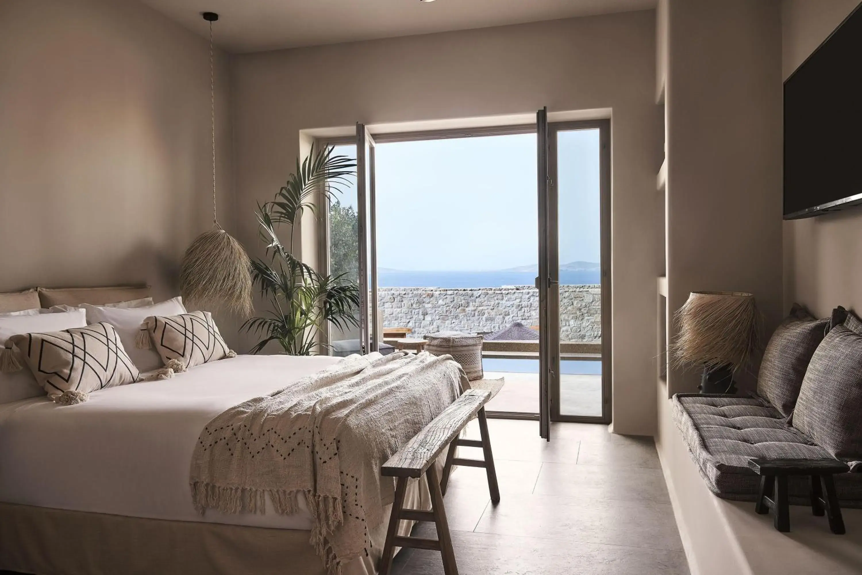 Aegean Sea View Suite with Private Pool in Amyth of Mykonos Agios Stefanos Aegean Sea View Suite with Private Pool in Amyth of Mykonos Agios Stefanos