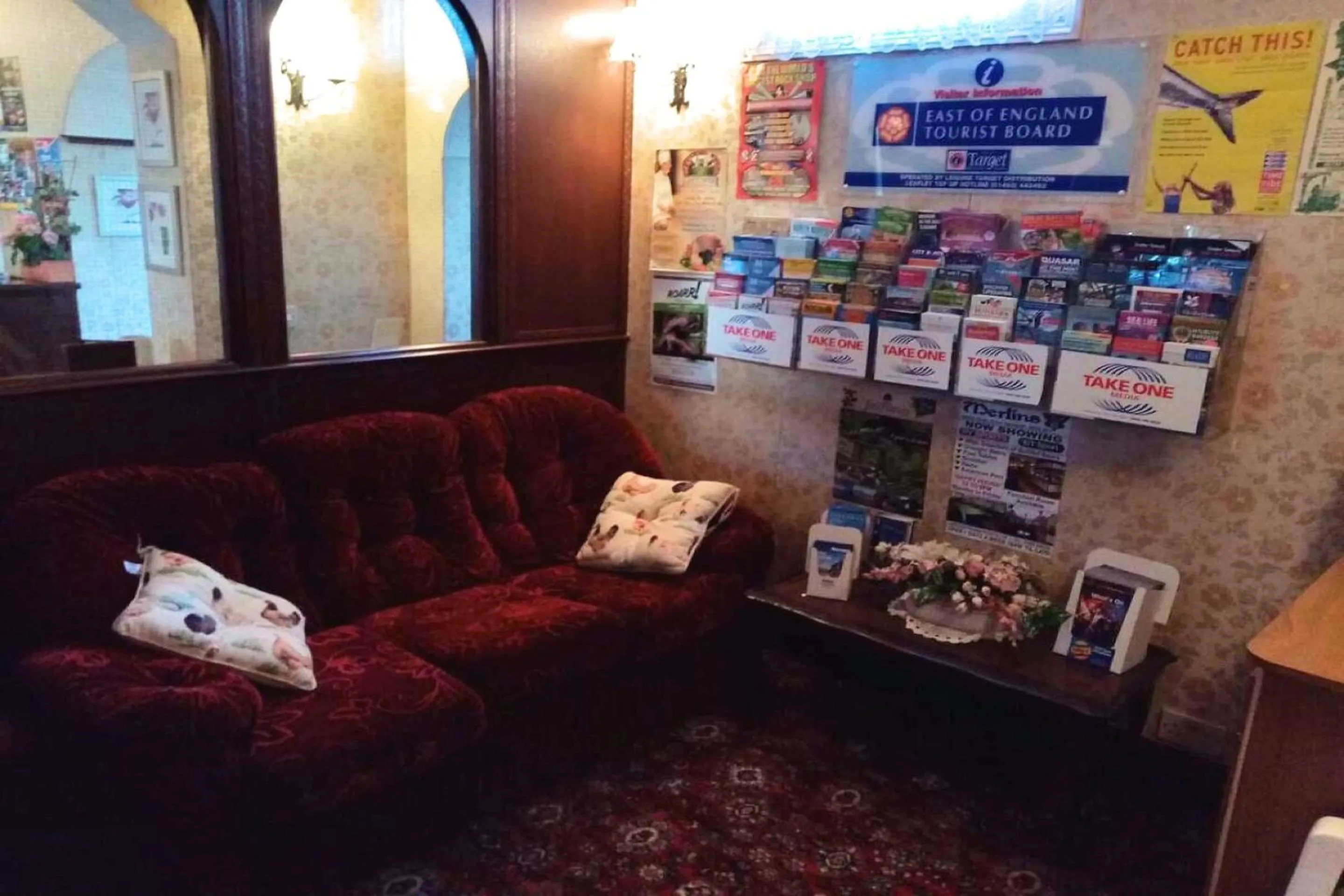 Lobby or reception in Fjaerland Hotel