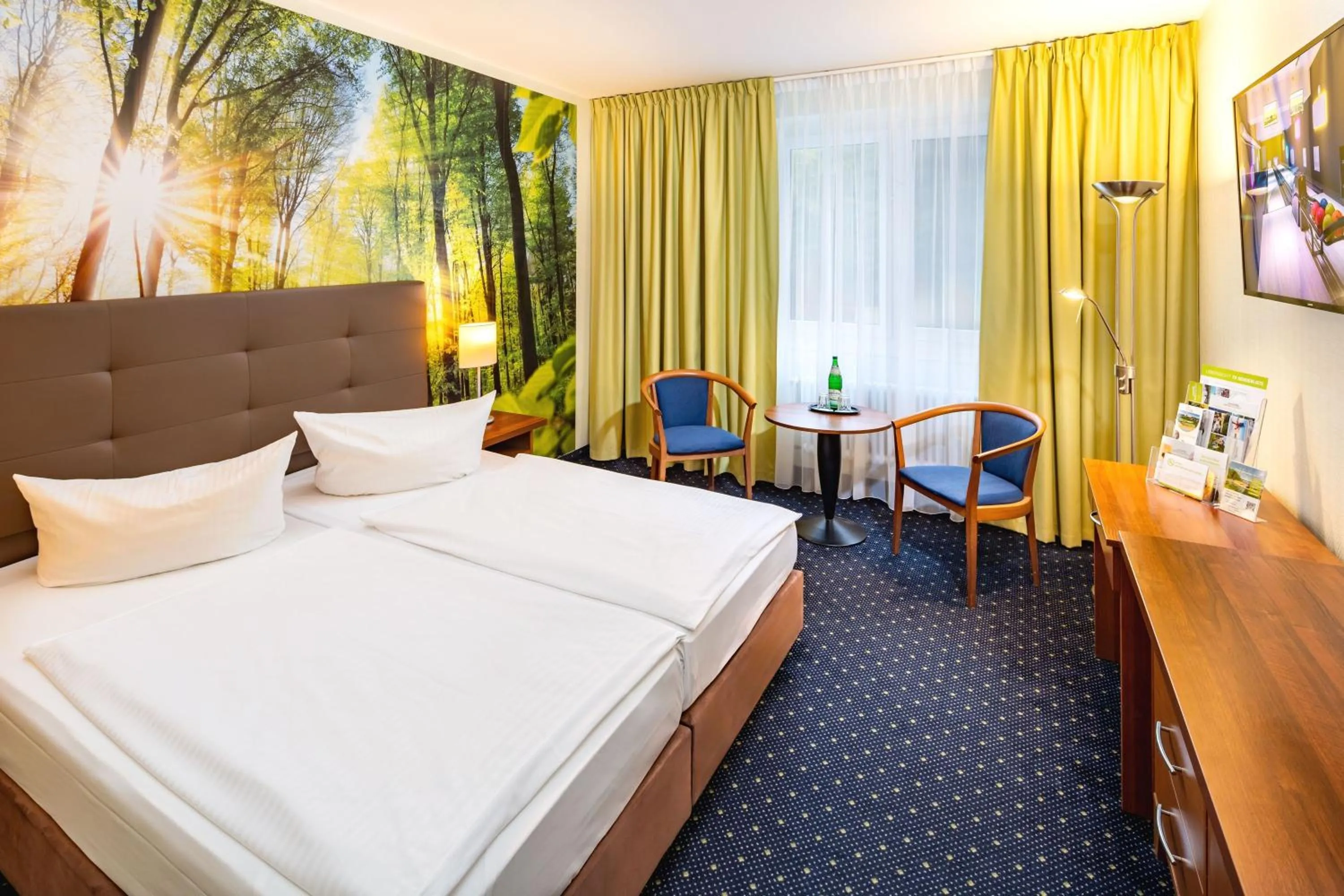 Bed in AHORN Seehotel Templin