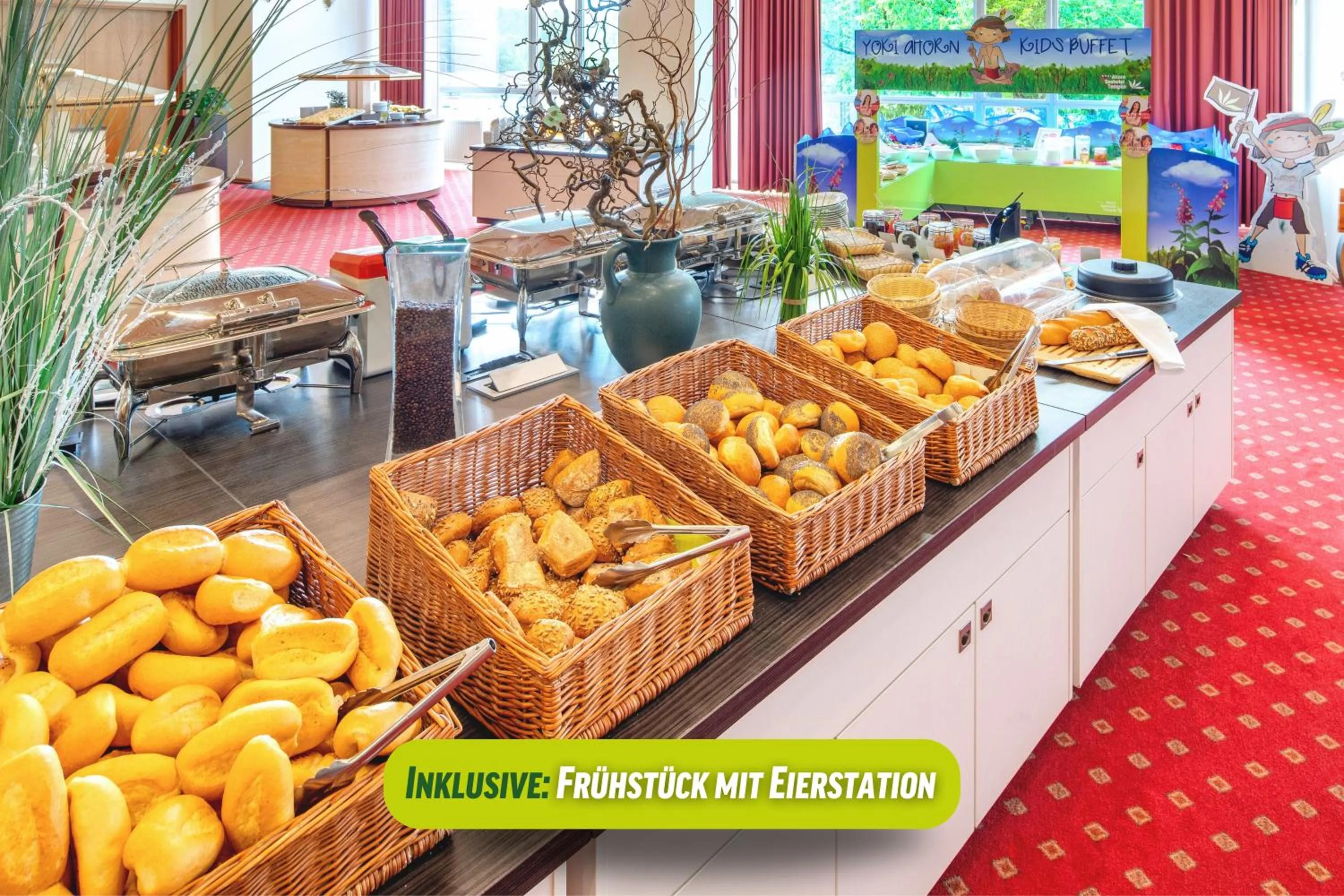 Restaurant/places to eat in AHORN Seehotel Templin