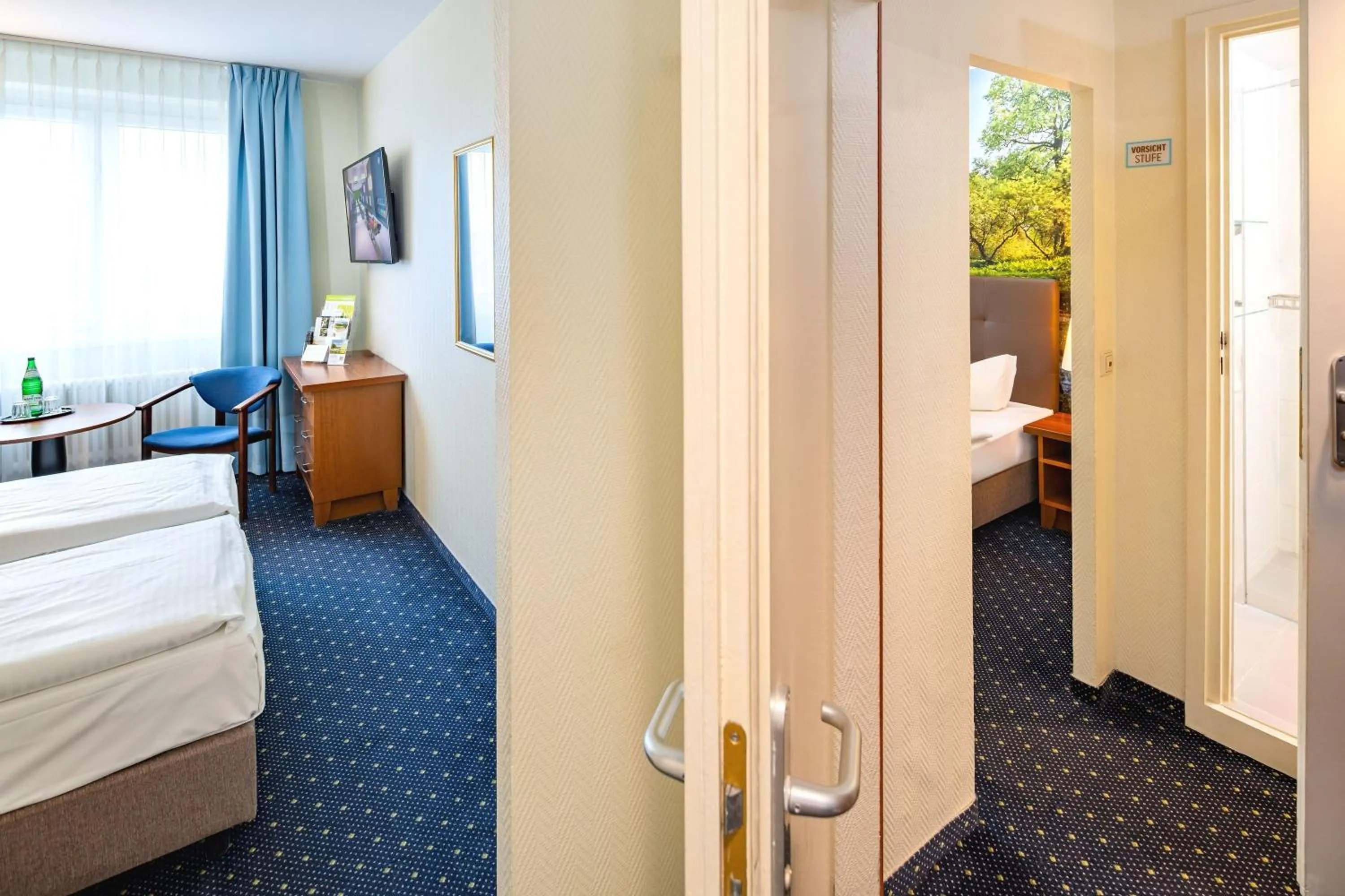 Bed in AHORN Seehotel Templin