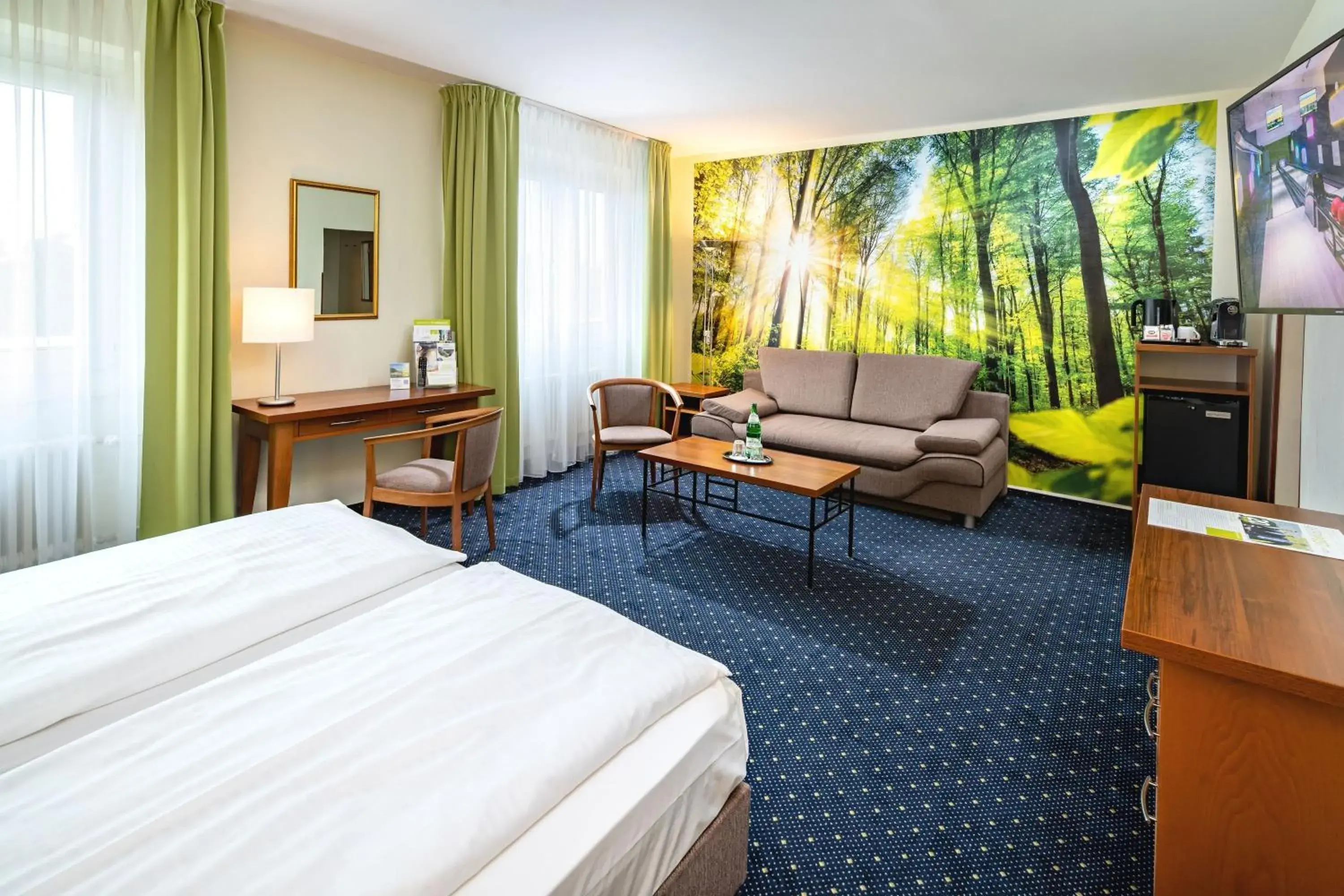 Bed in AHORN Seehotel Templin Bed in AHORN Seehotel Templin