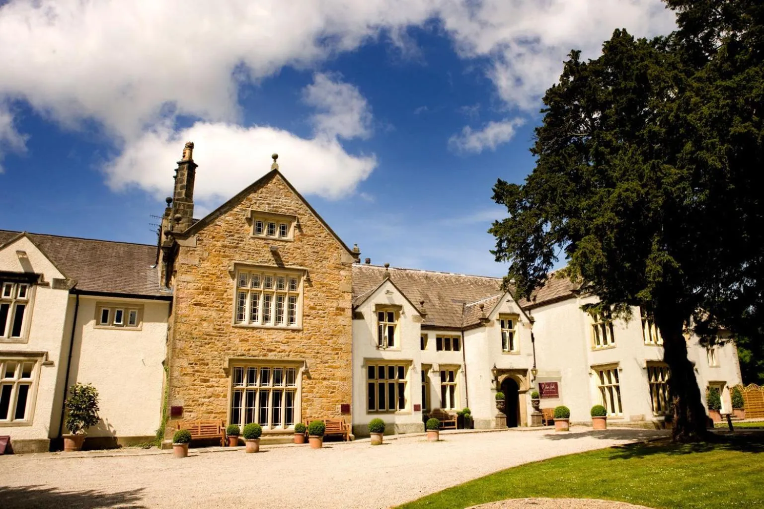 Property building in Mitton Hall Hotel