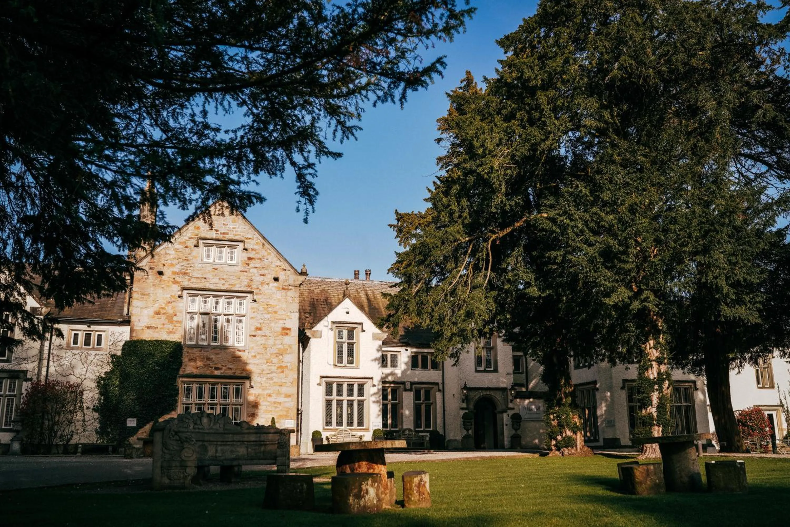 Property building in Mitton Hall Hotel