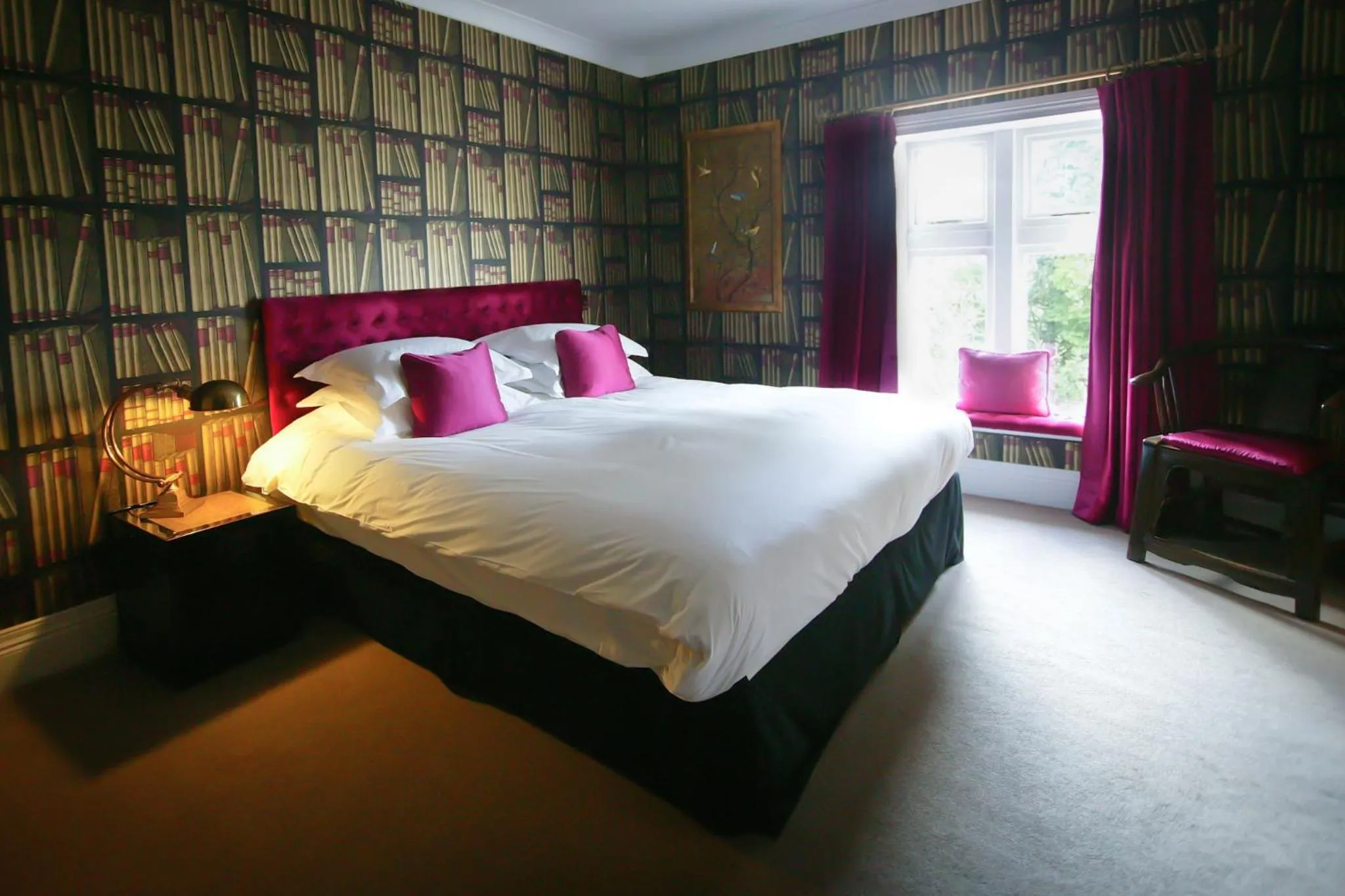 Bedroom, Bed in Mitton Hall Hotel