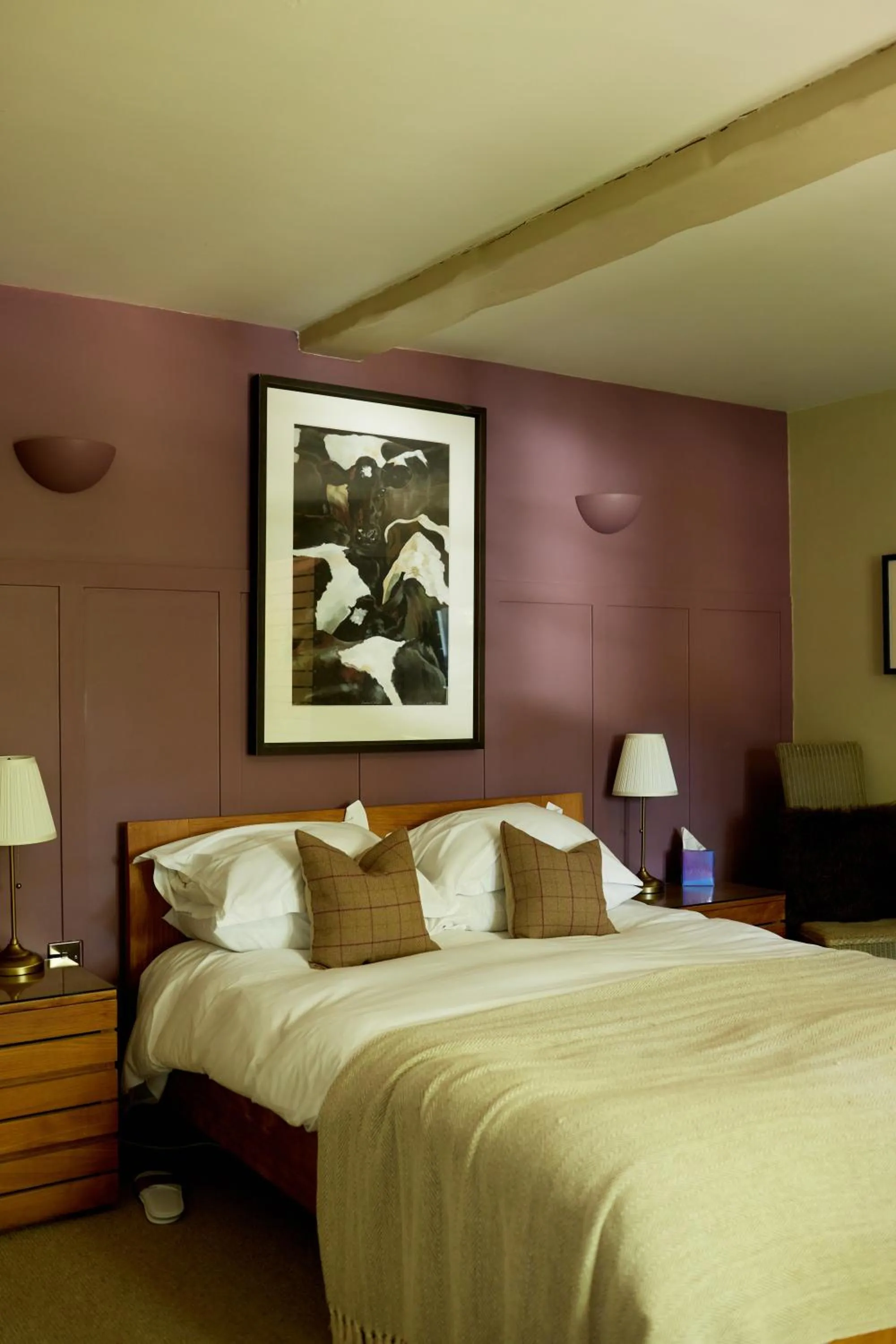 Bed in The Wheatsheaf Combe Hay