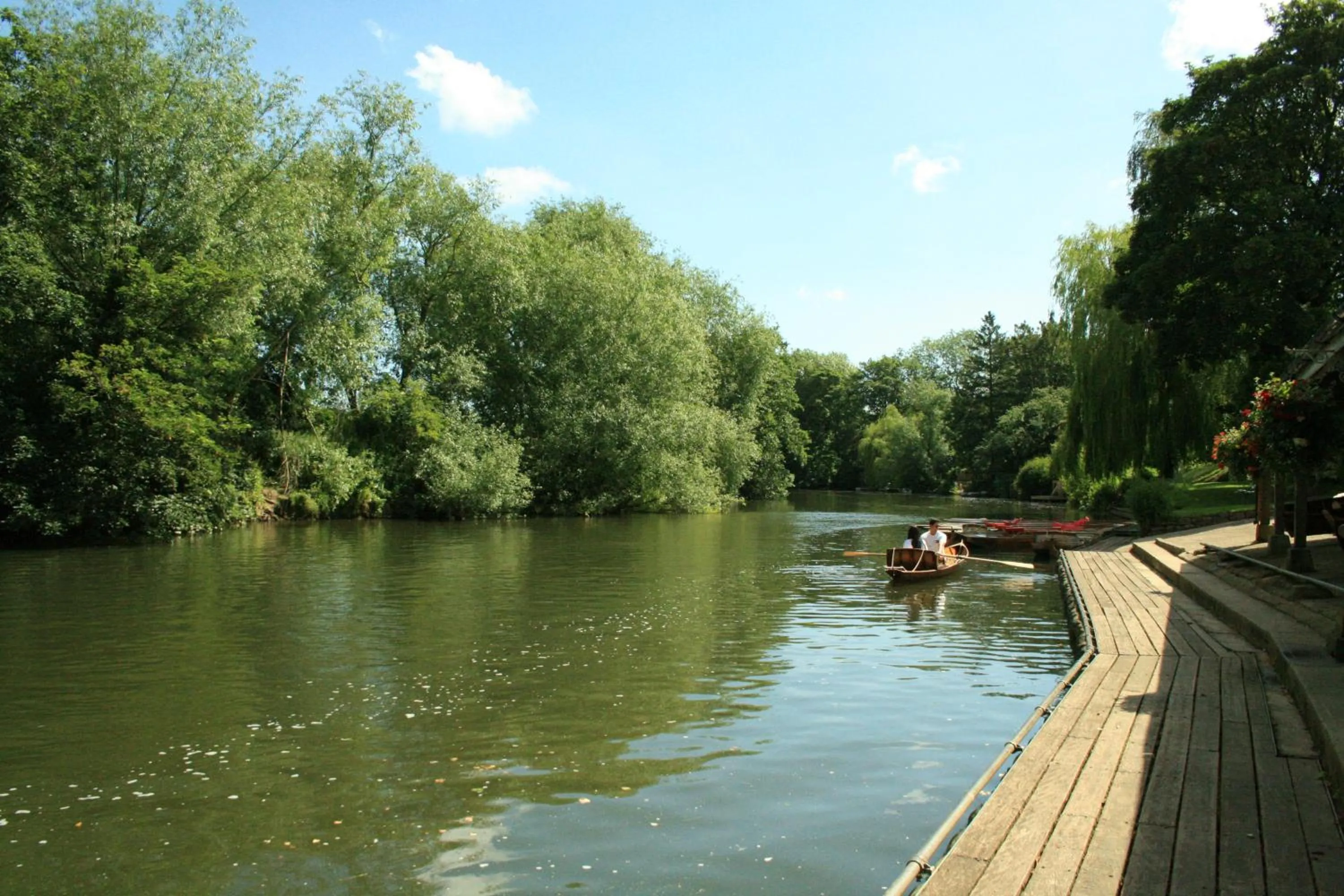 River view in Bath Boating Station