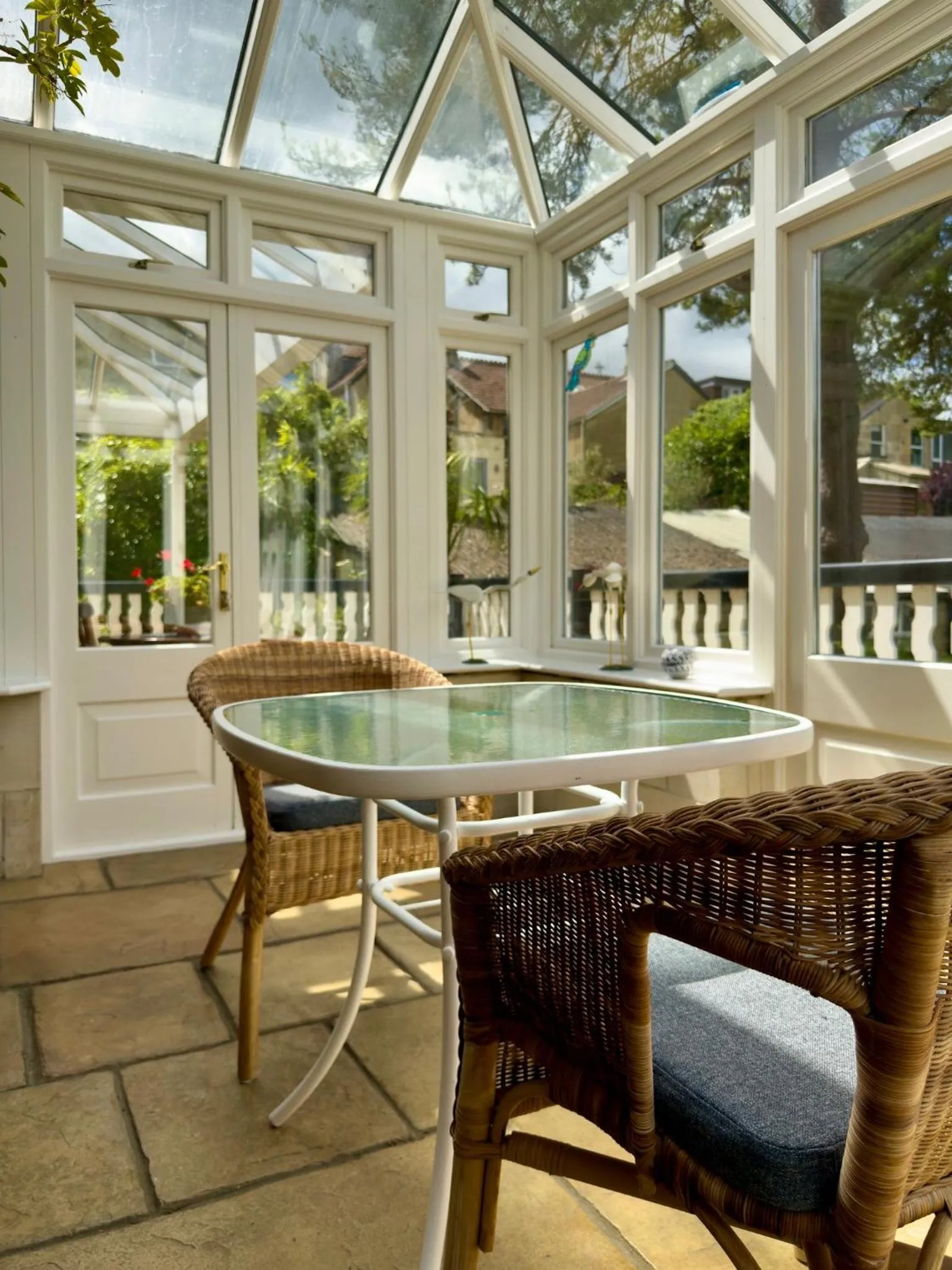 Seating area in Bath Boating Station