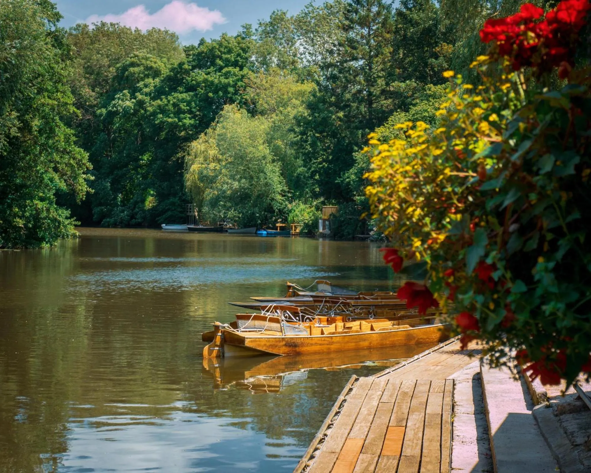 River view in Bath Boating Station