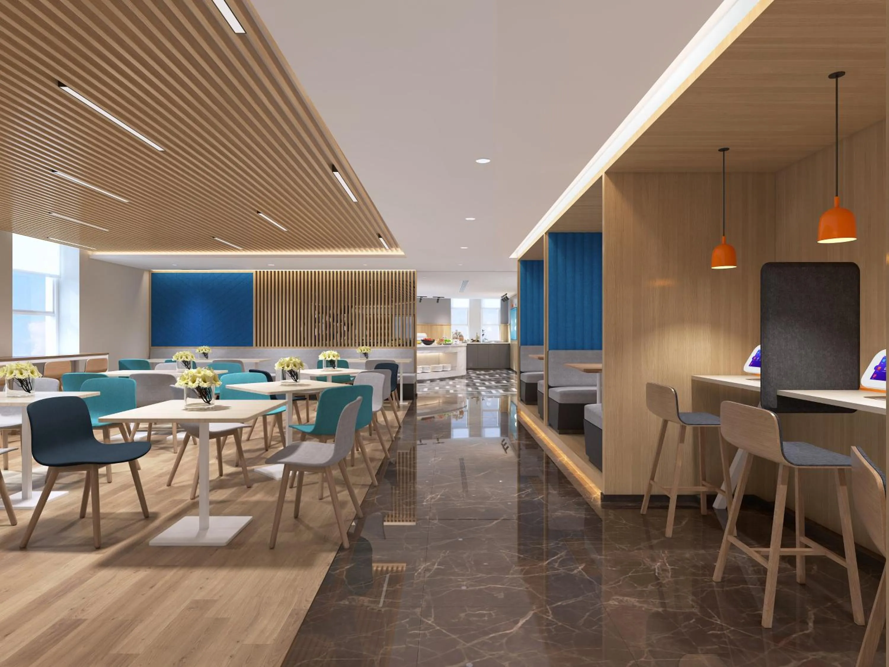 Restaurant/places to eat in Holiday Inn Express Urumqi Station by IHG