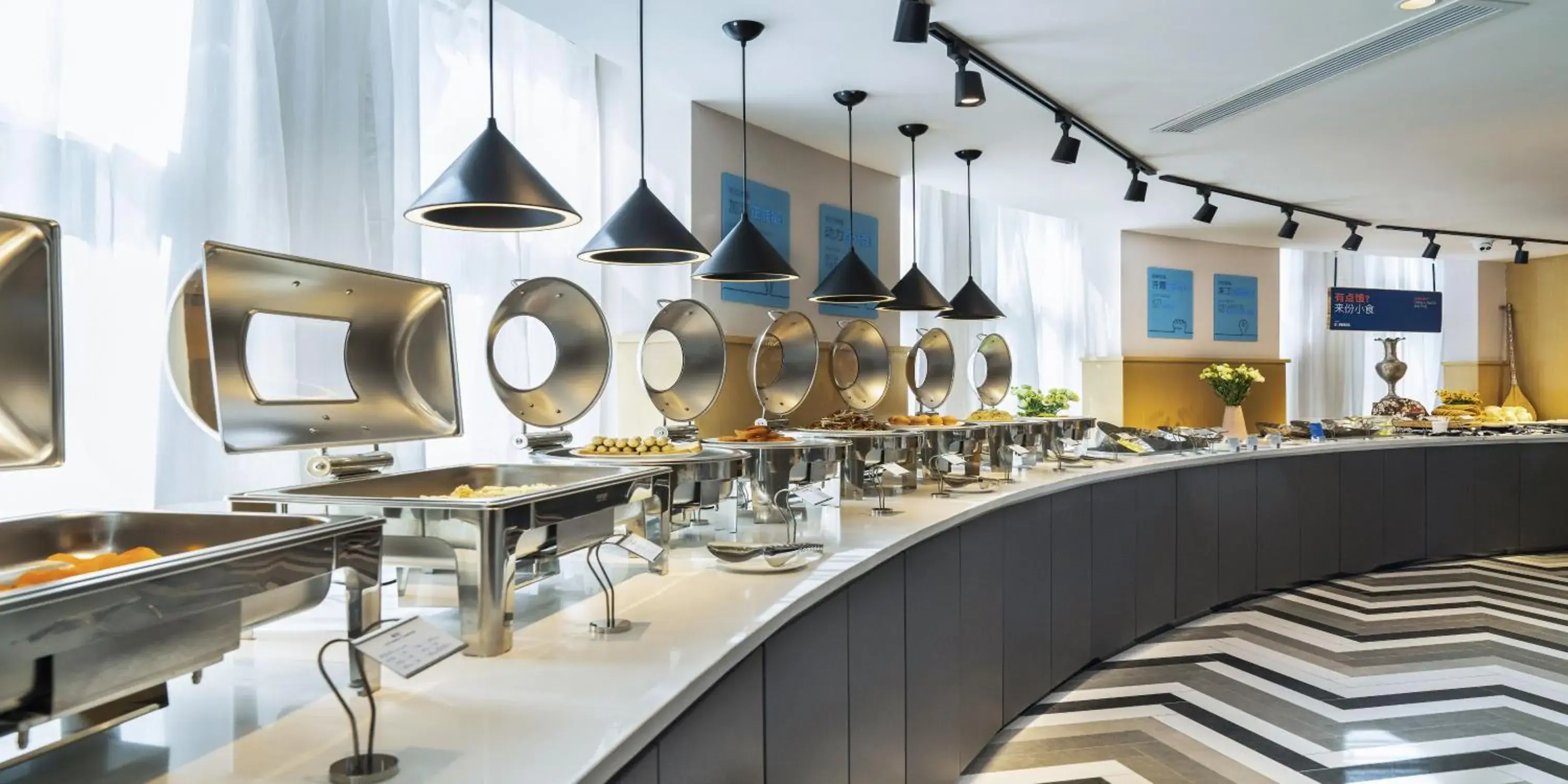 Breakfast in Holiday Inn Express Urumqi Station by IHG Breakfast in Holiday Inn Express Urumqi Station by IHG