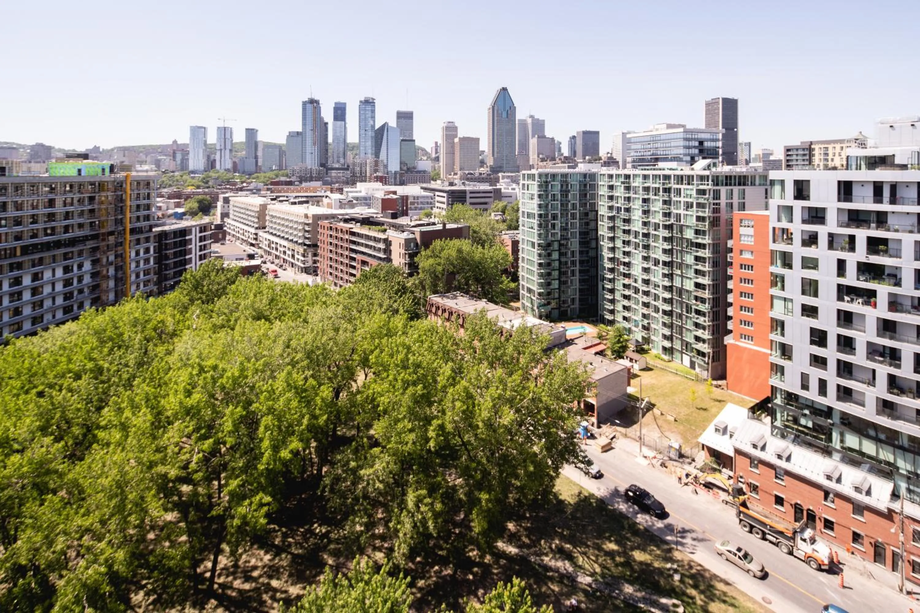 City view in Griffintown Hôtel