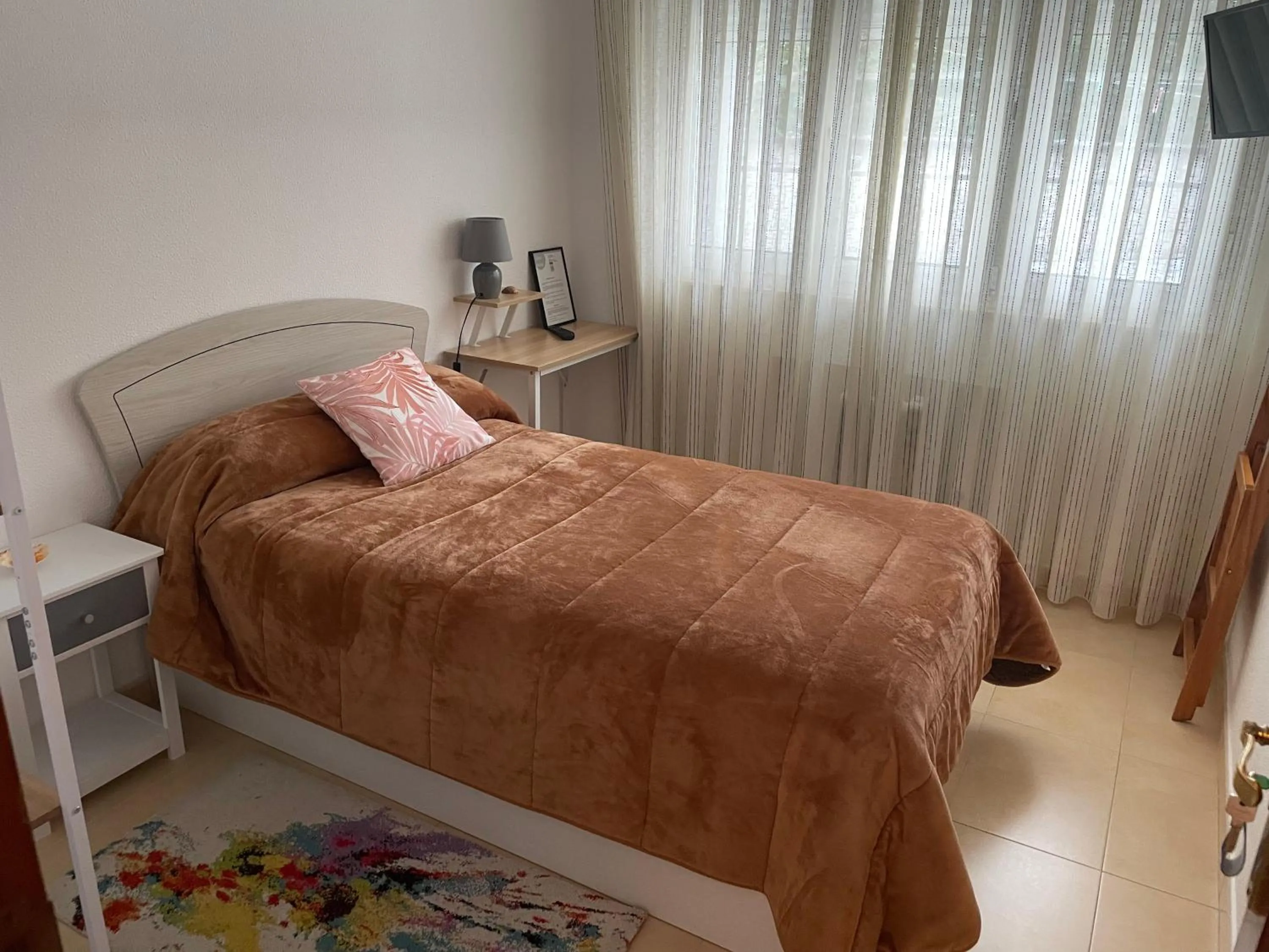 Bed in Pension Casa Felisa